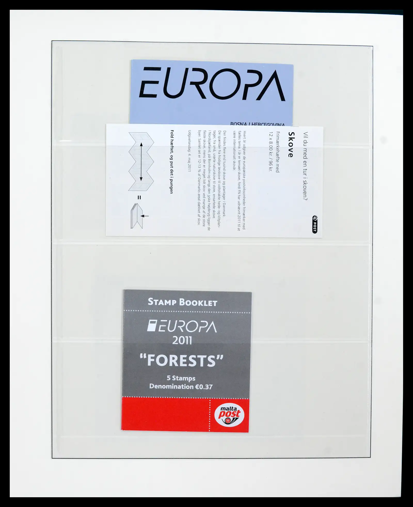 42222 0090 - Postzegelverzameling 42222 Europa CEPT 1982-2016.