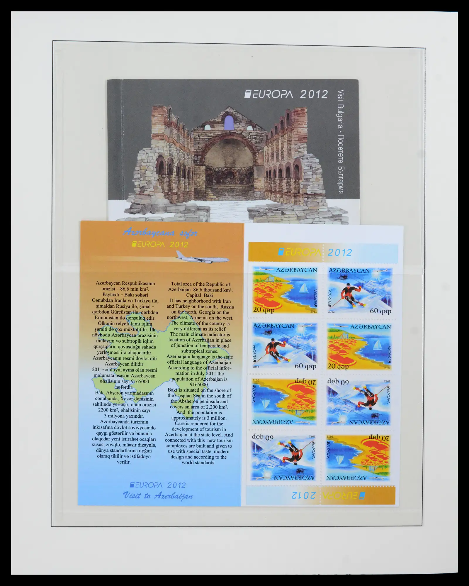 42222 0097 - Postzegelverzameling 42222 Europa CEPT 1982-2016.