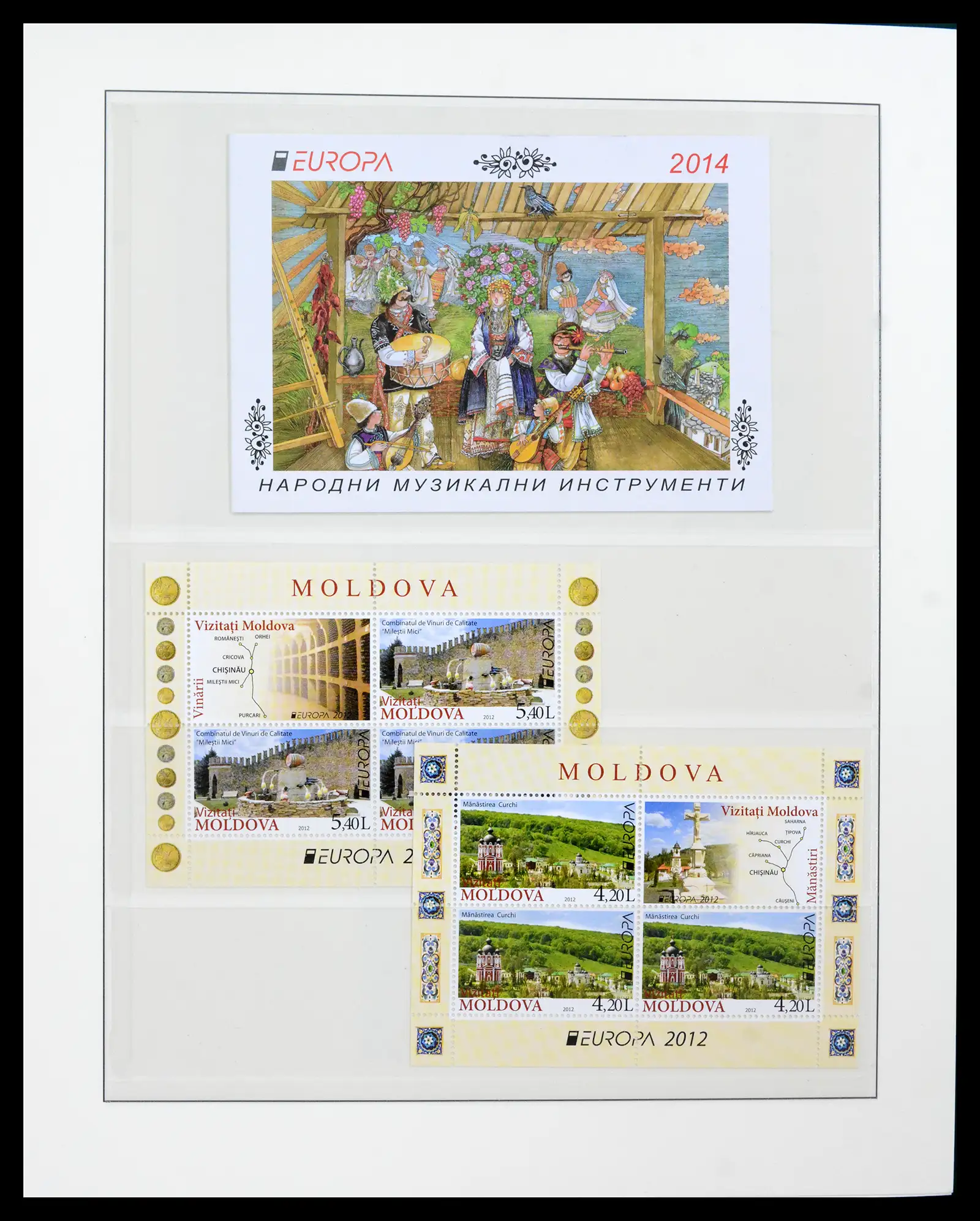 42222 0100 - Postzegelverzameling 42222 Europa CEPT 1982-2016.