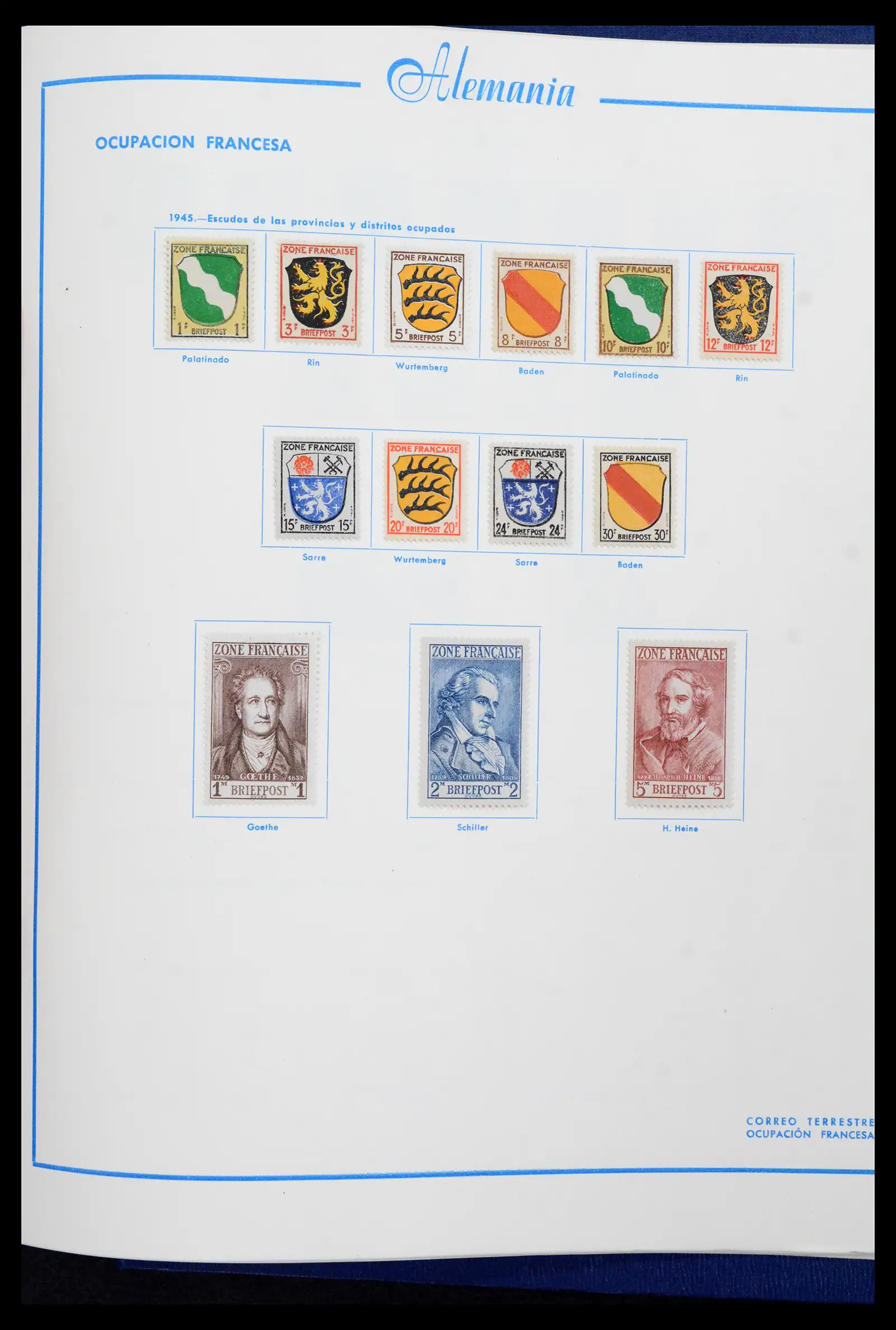 42224 0067 - Stamp collection 42224 Germany 1947-1962.