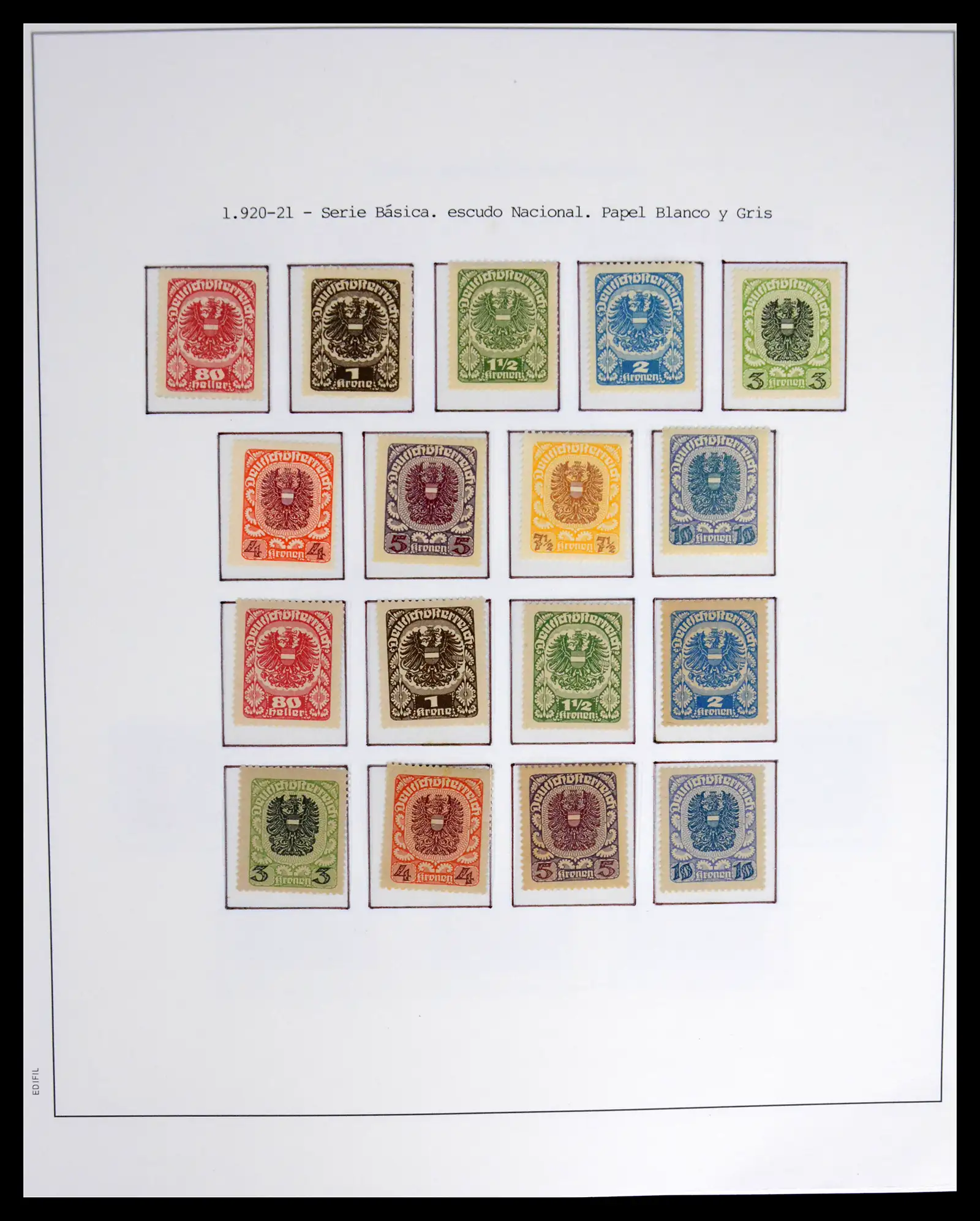 42226 0004 - Postzegelverzameling 42226 Oostenrijk 1918-2009.
