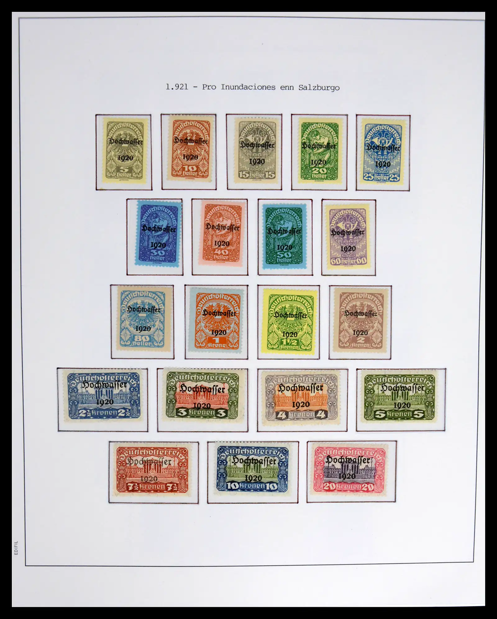 42226 0006 - Postzegelverzameling 42226 Oostenrijk 1918-2009.