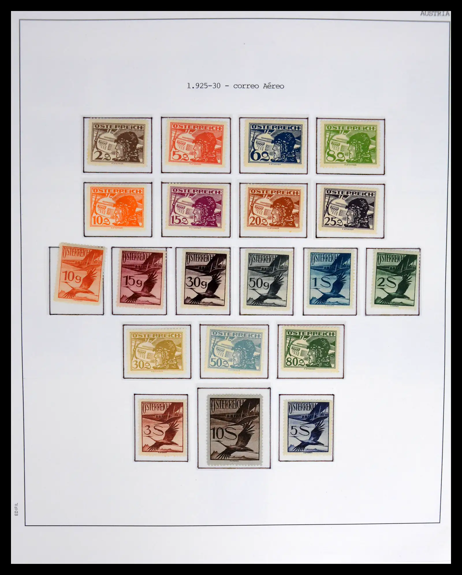 42226 0012 - Postzegelverzameling 42226 Oostenrijk 1918-2009.