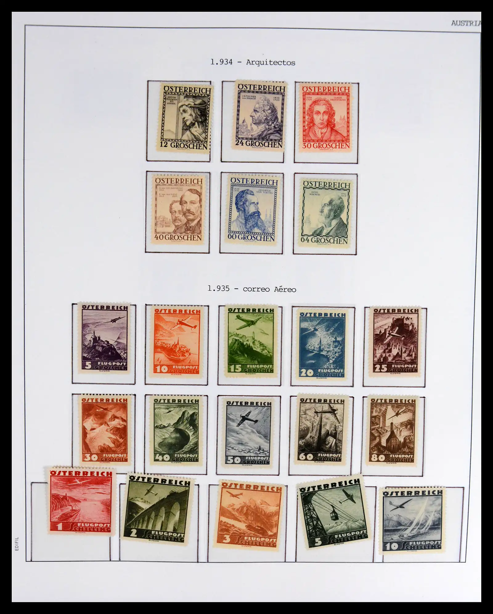 42226 0017 - Postzegelverzameling 42226 Oostenrijk 1918-2009.