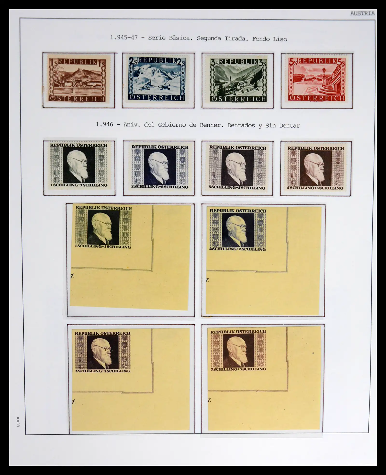 42226 0026 - Postzegelverzameling 42226 Oostenrijk 1918-2009.