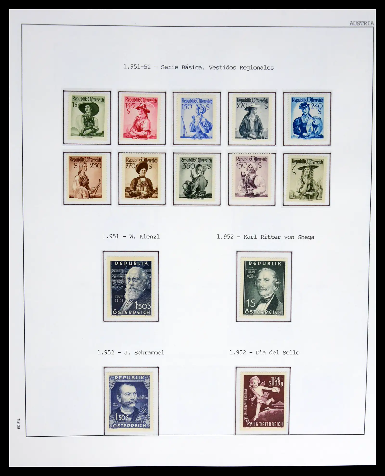 42226 0039 - Postzegelverzameling 42226 Oostenrijk 1918-2009.