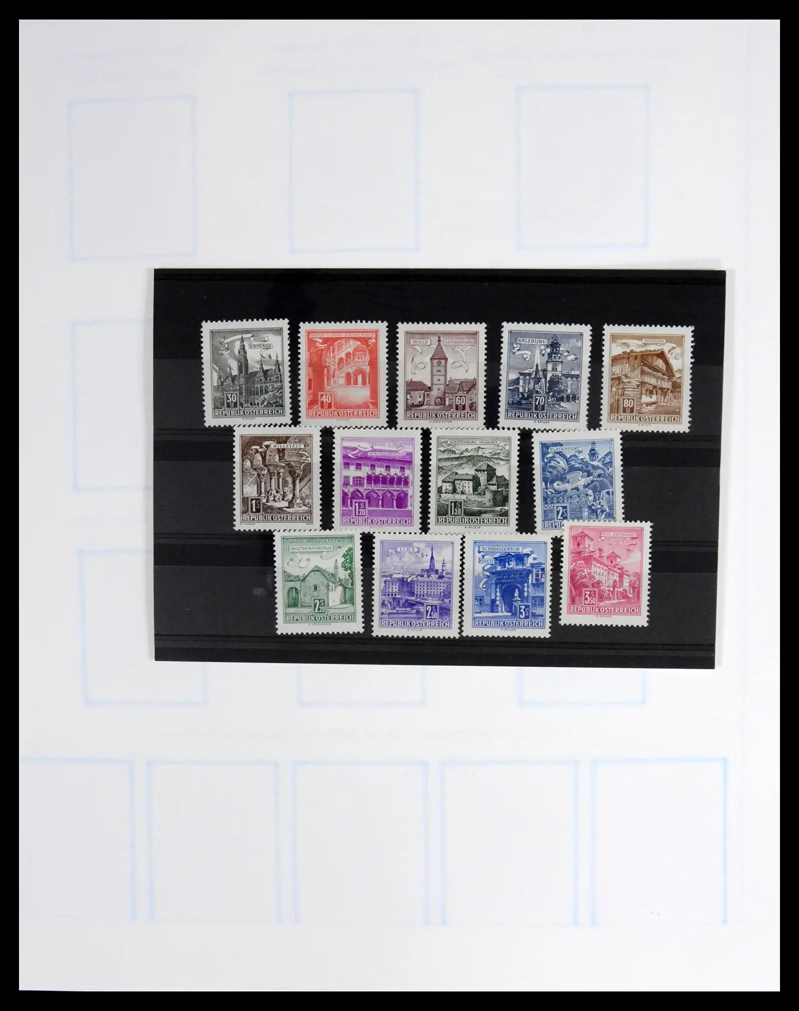 42226 0050 - Postzegelverzameling 42226 Oostenrijk 1918-2009.