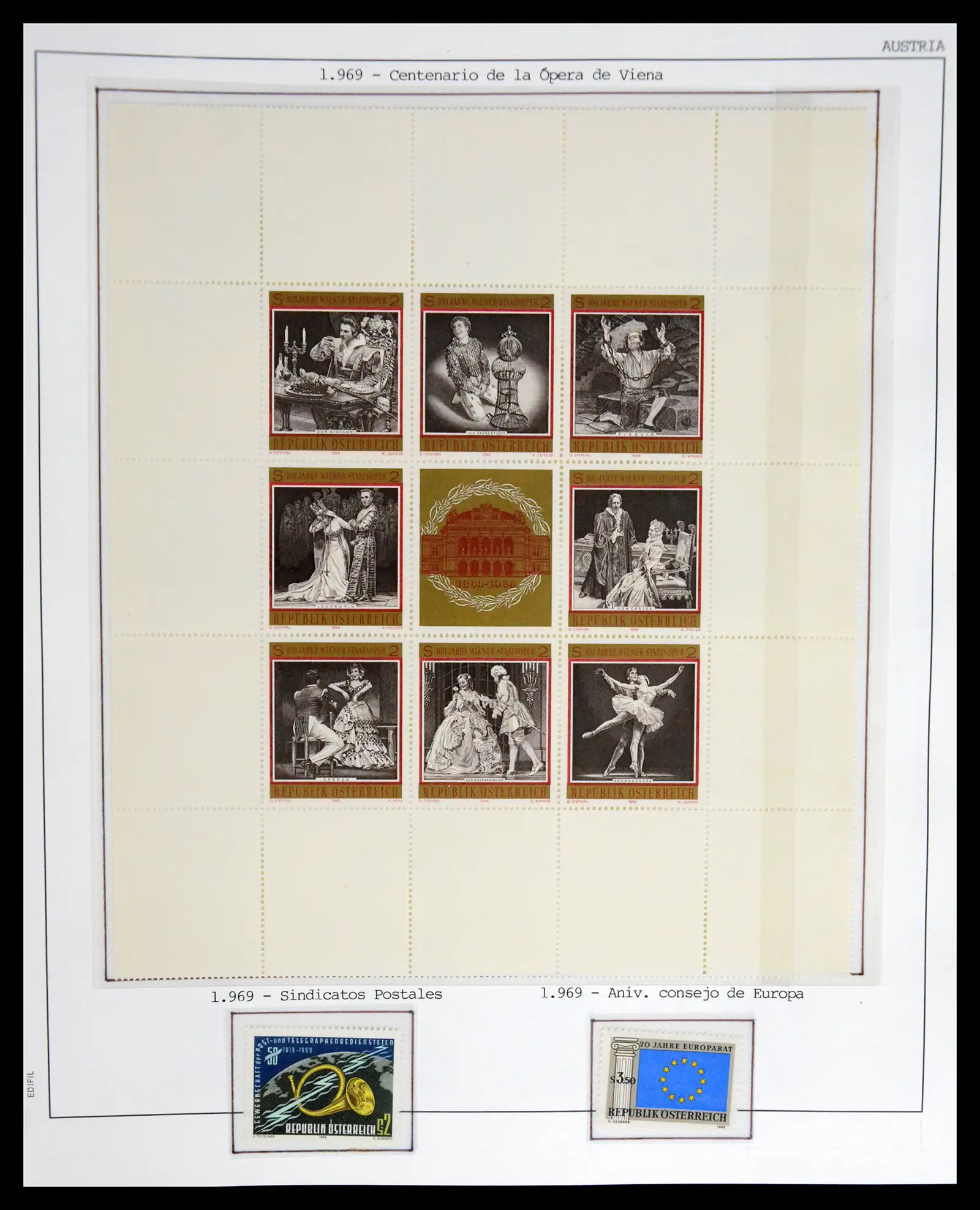 42226 0065 - Postzegelverzameling 42226 Oostenrijk 1918-2009.