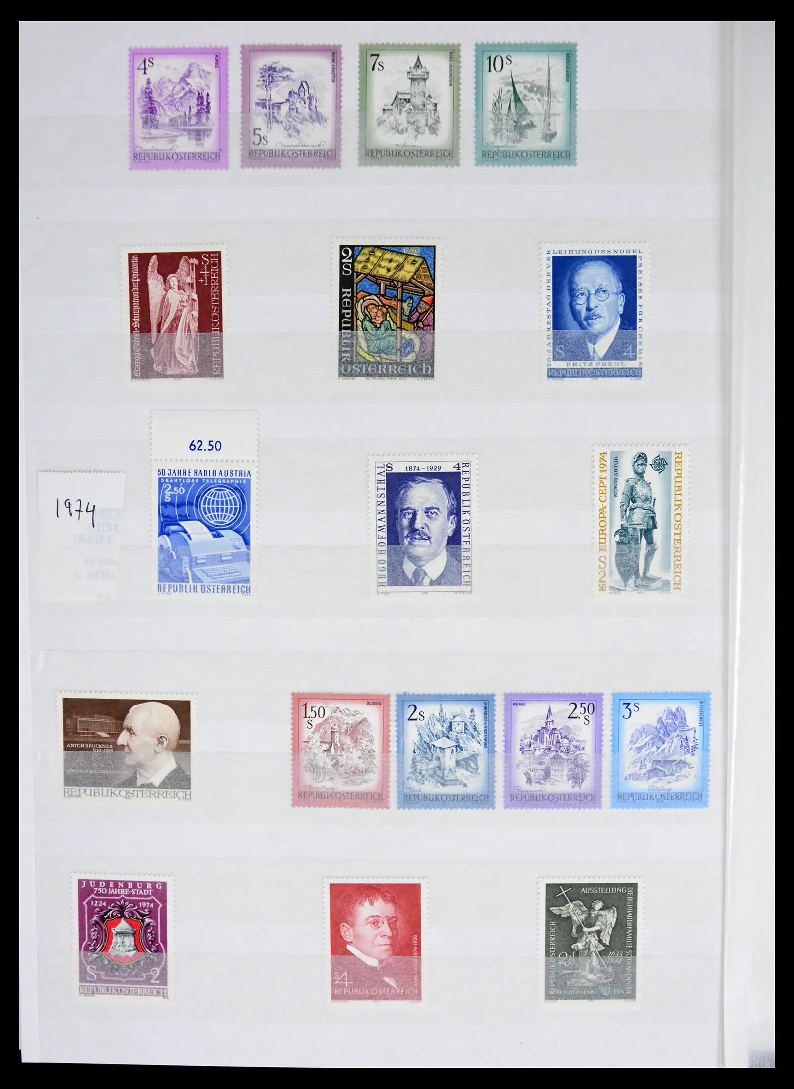 42226 0073 - Postzegelverzameling 42226 Oostenrijk 1918-2009.
