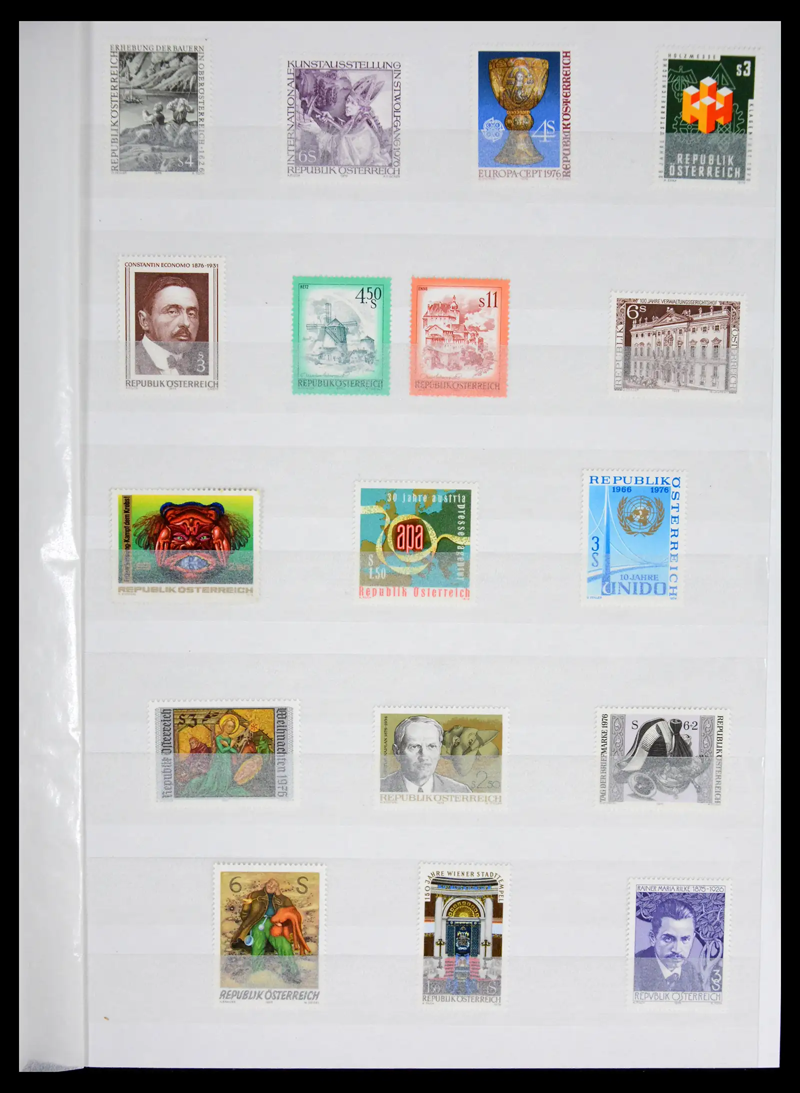 42226 0078 - Postzegelverzameling 42226 Oostenrijk 1918-2009.