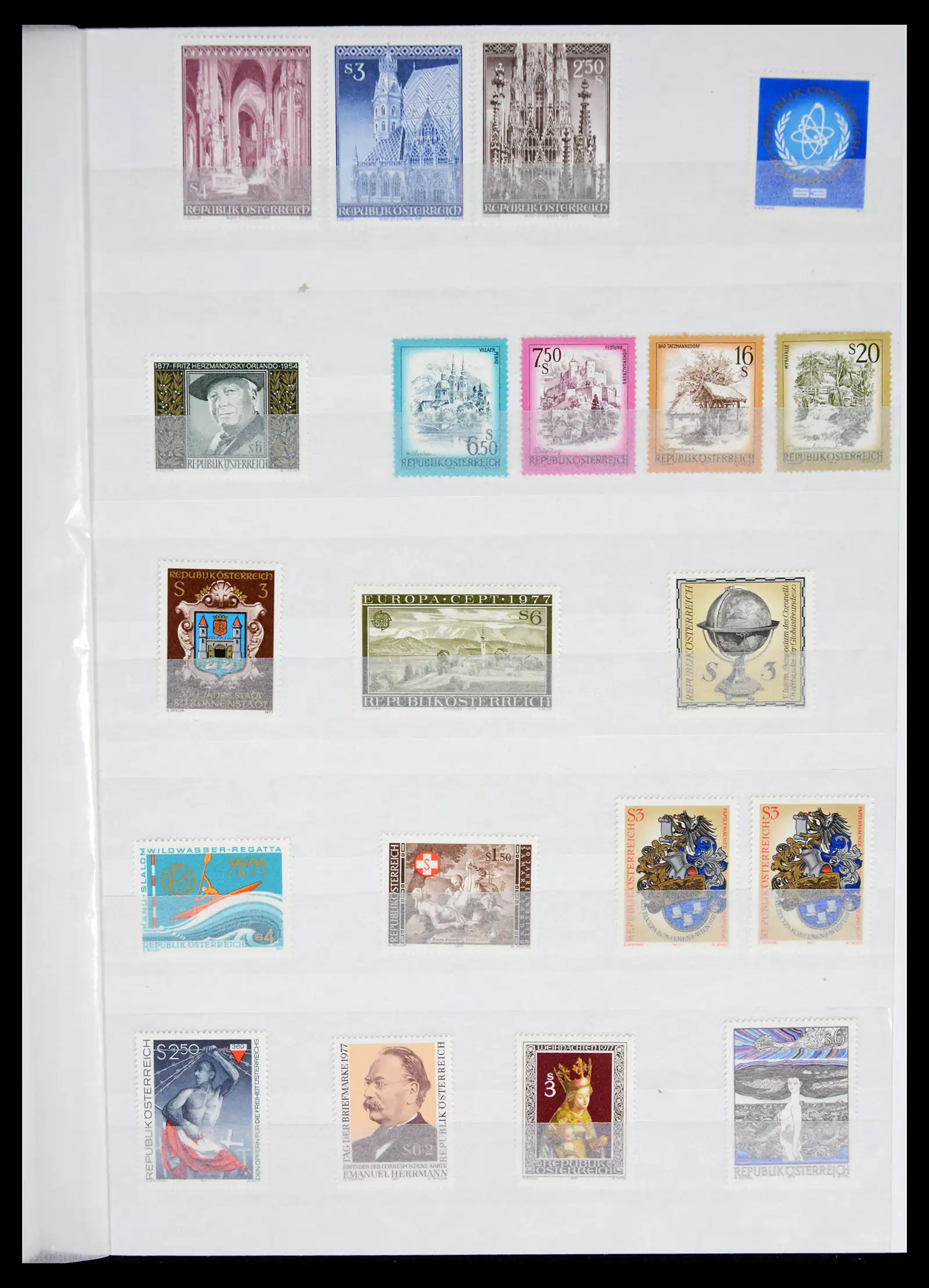 42226 0080 - Postzegelverzameling 42226 Oostenrijk 1918-2009.