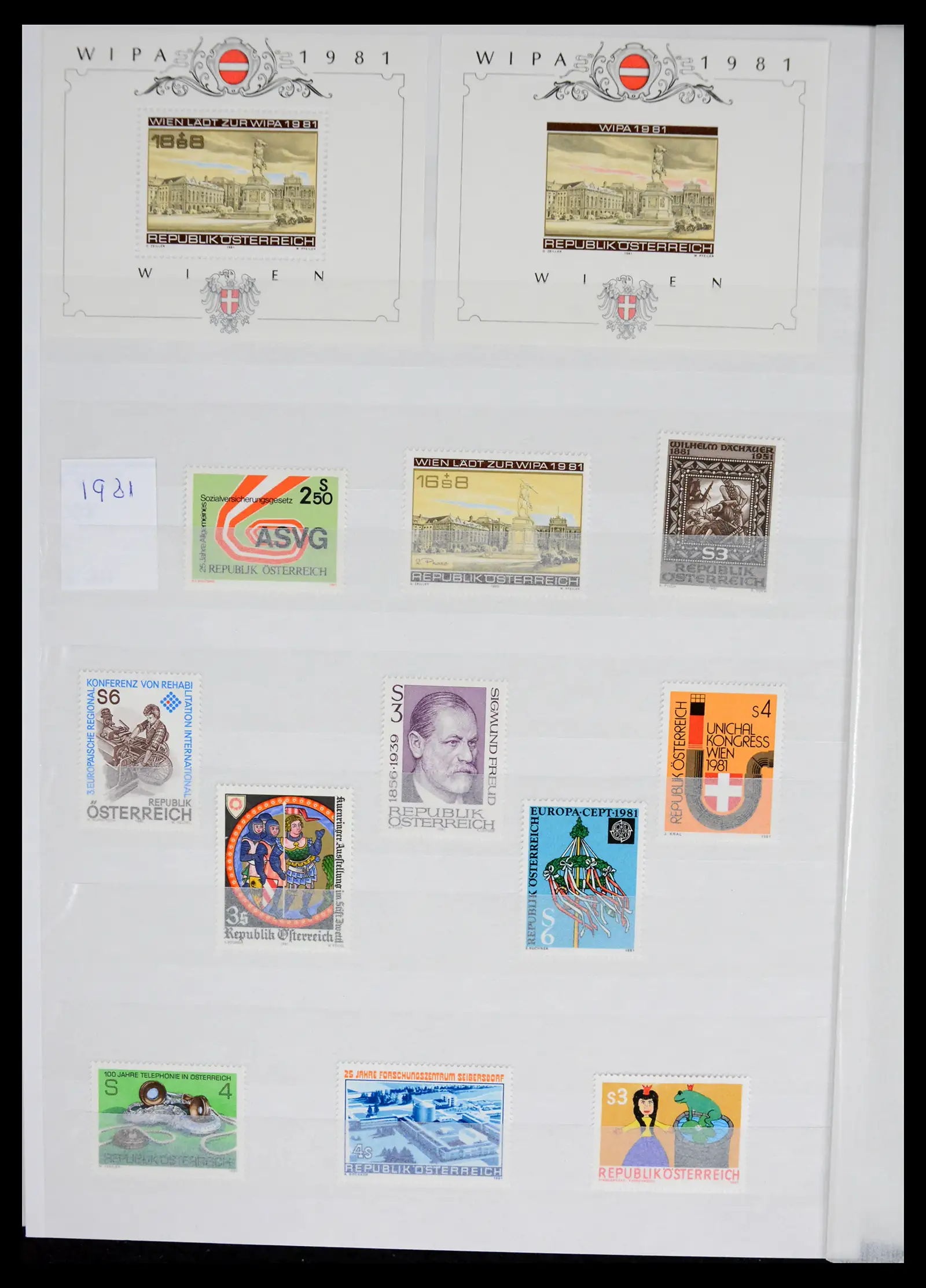 42226 0087 - Postzegelverzameling 42226 Oostenrijk 1918-2009.