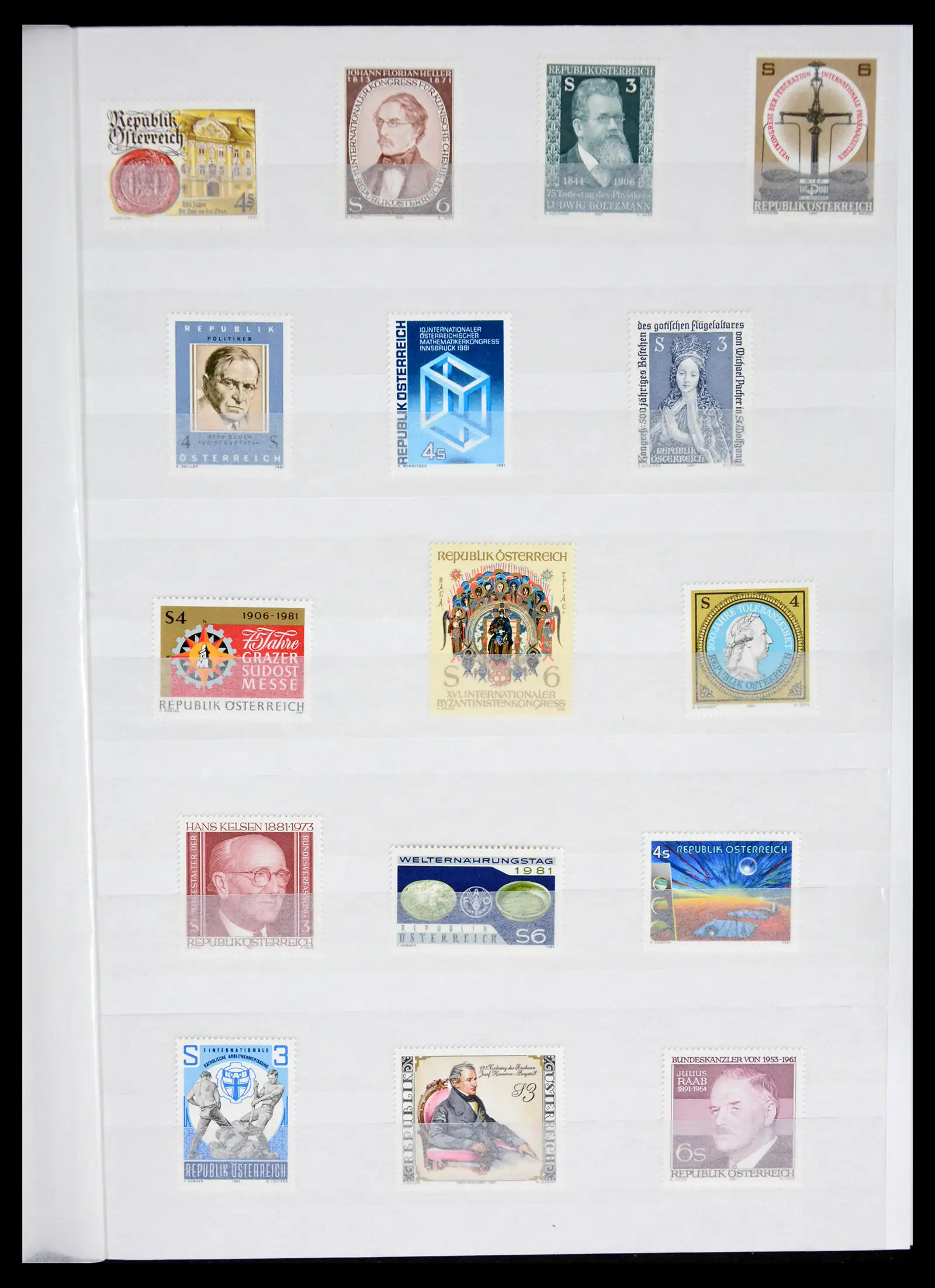 42226 0088 - Postzegelverzameling 42226 Oostenrijk 1918-2009.