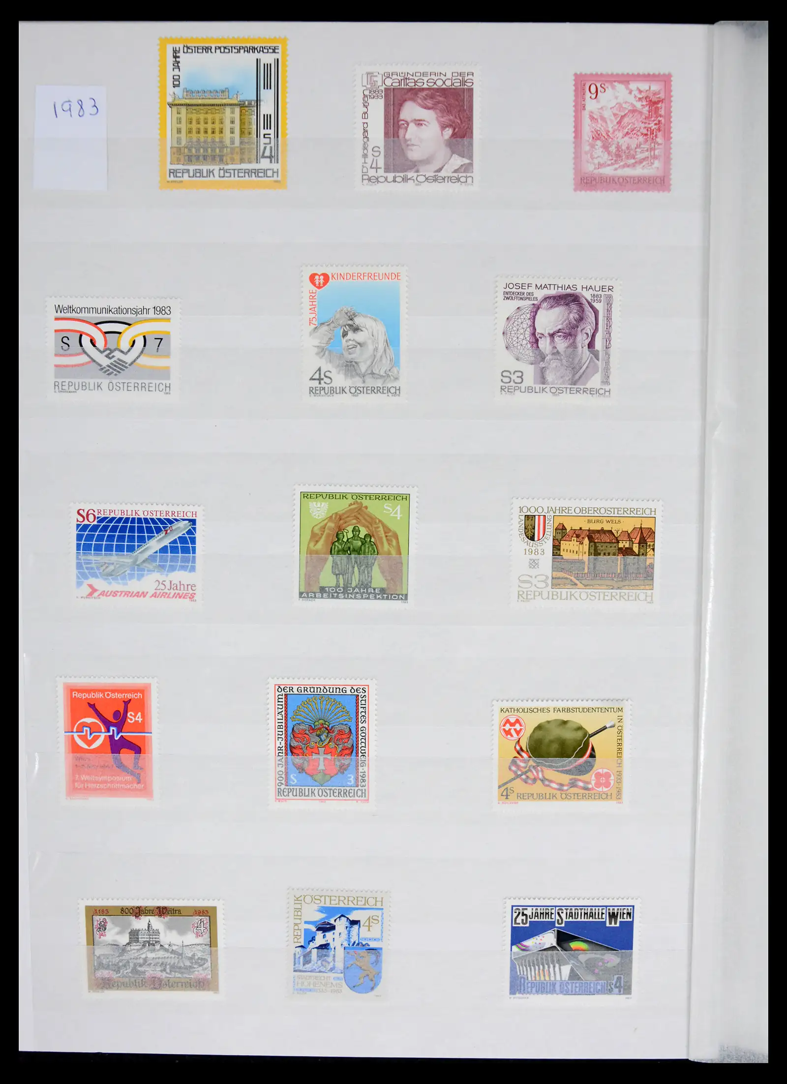 42226 0091 - Postzegelverzameling 42226 Oostenrijk 1918-2009.