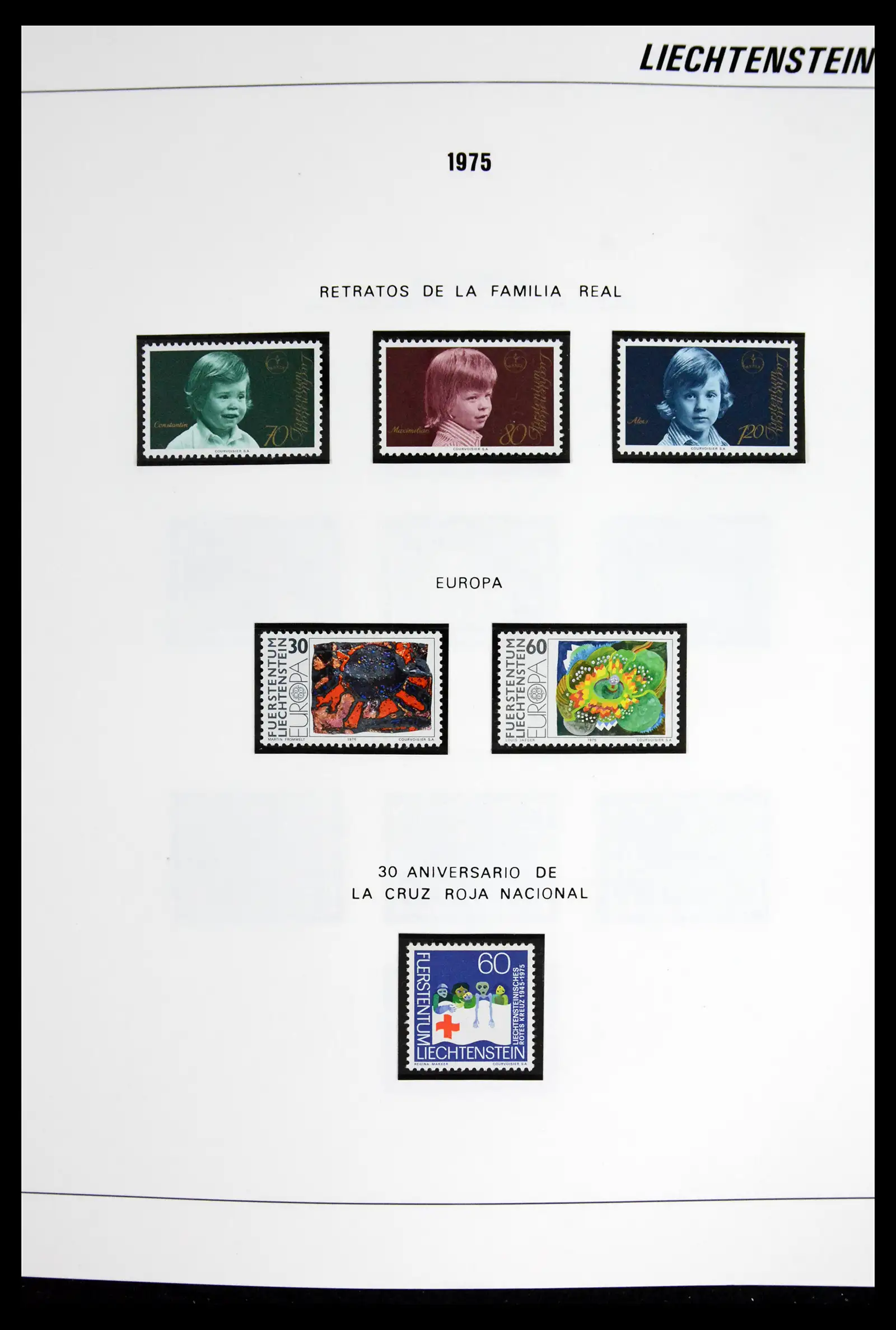 42227 0016 - Stamp collection 42227 Liechtenstein1970-2010.