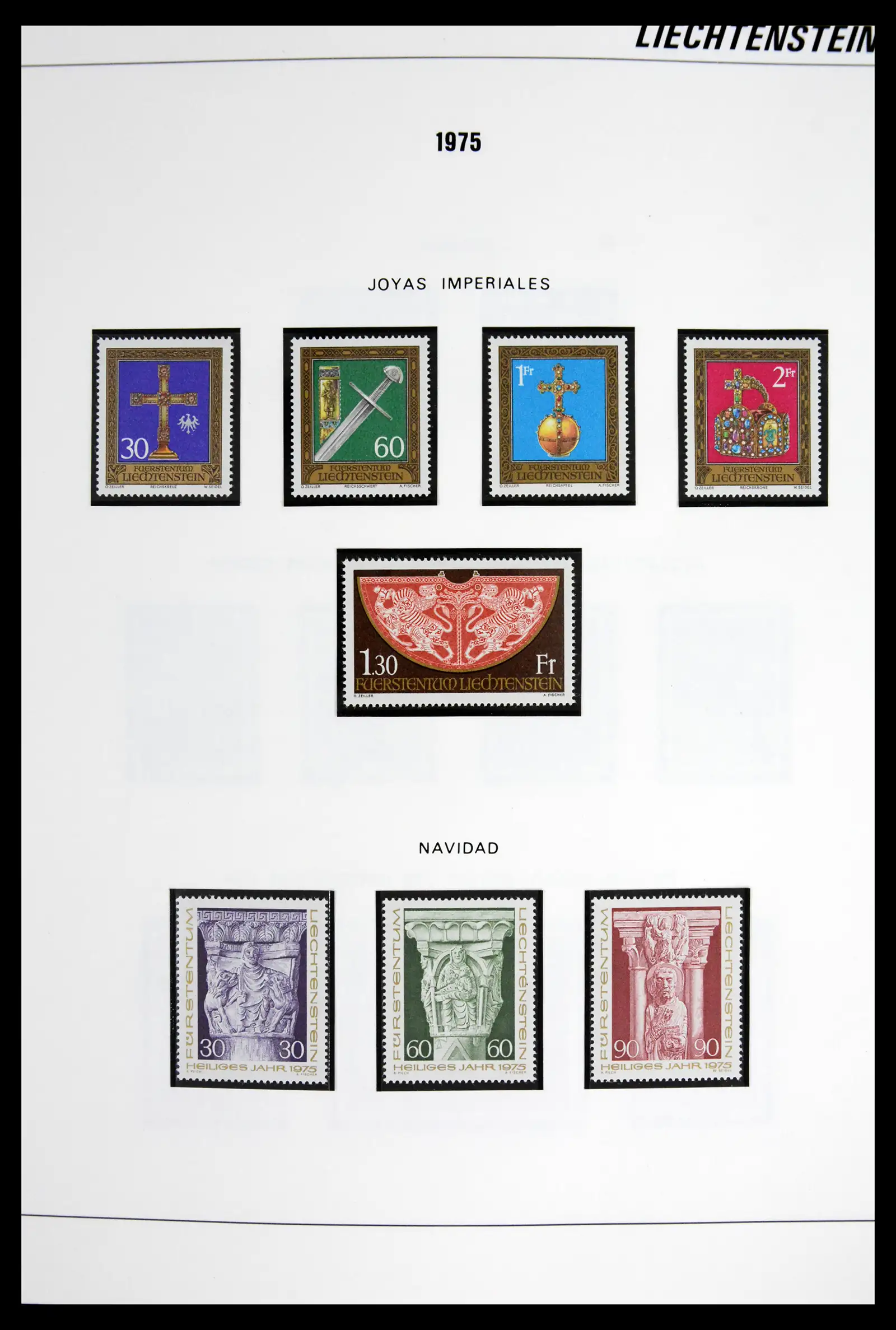 42227 0018 - Stamp collection 42227 Liechtenstein1970-2010.