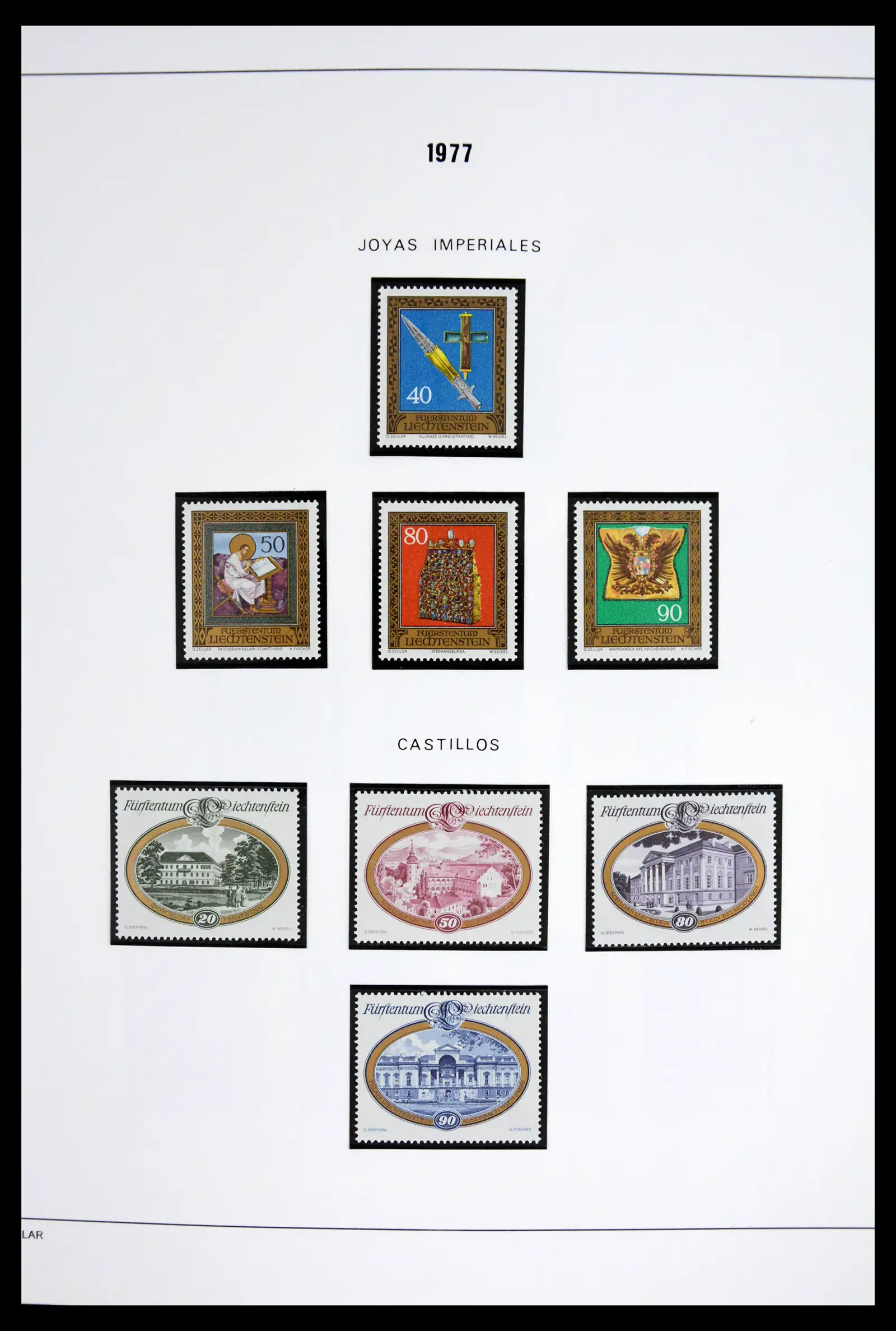 42227 0023 - Stamp collection 42227 Liechtenstein1970-2010.