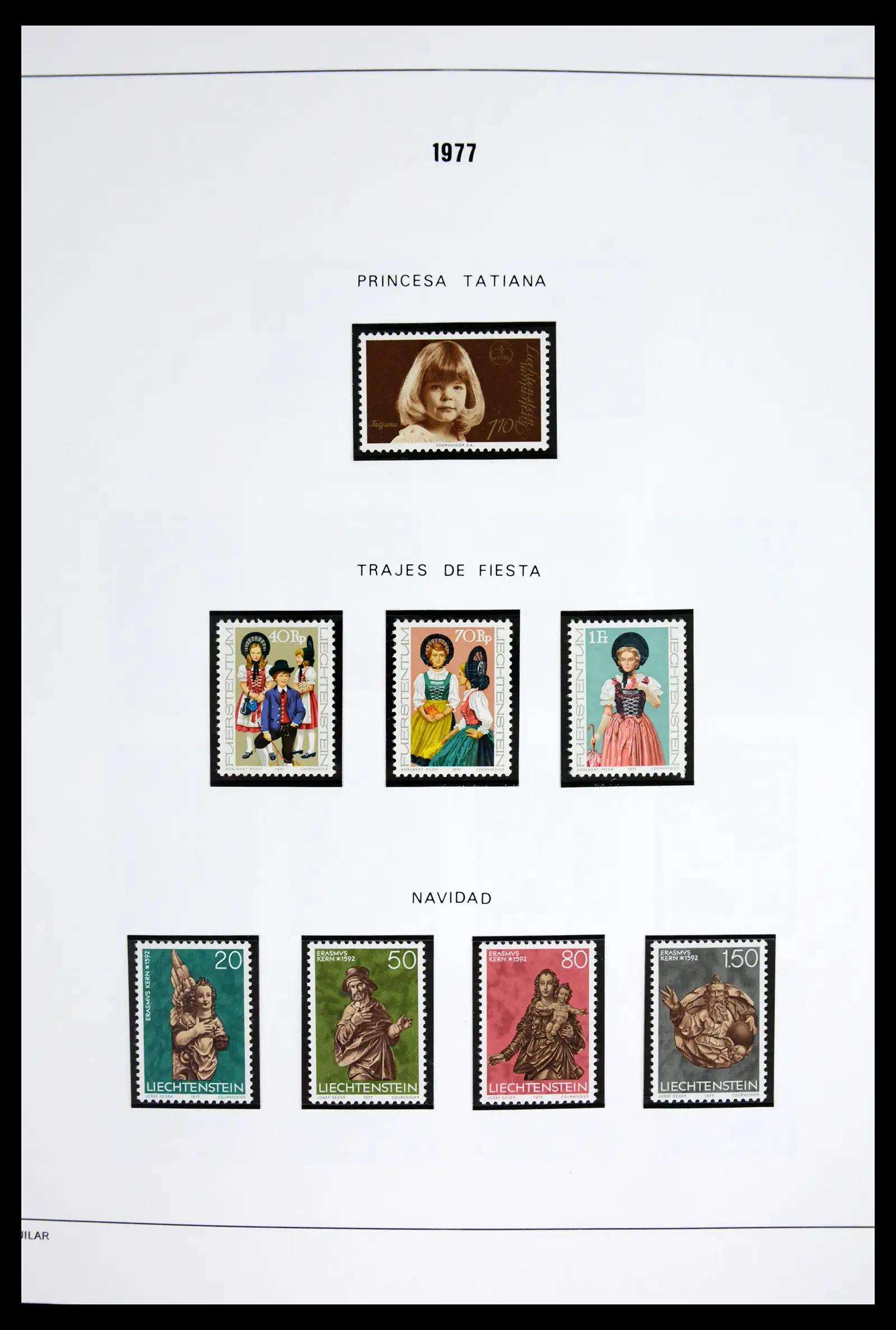 42227 0024 - Stamp collection 42227 Liechtenstein1970-2010.