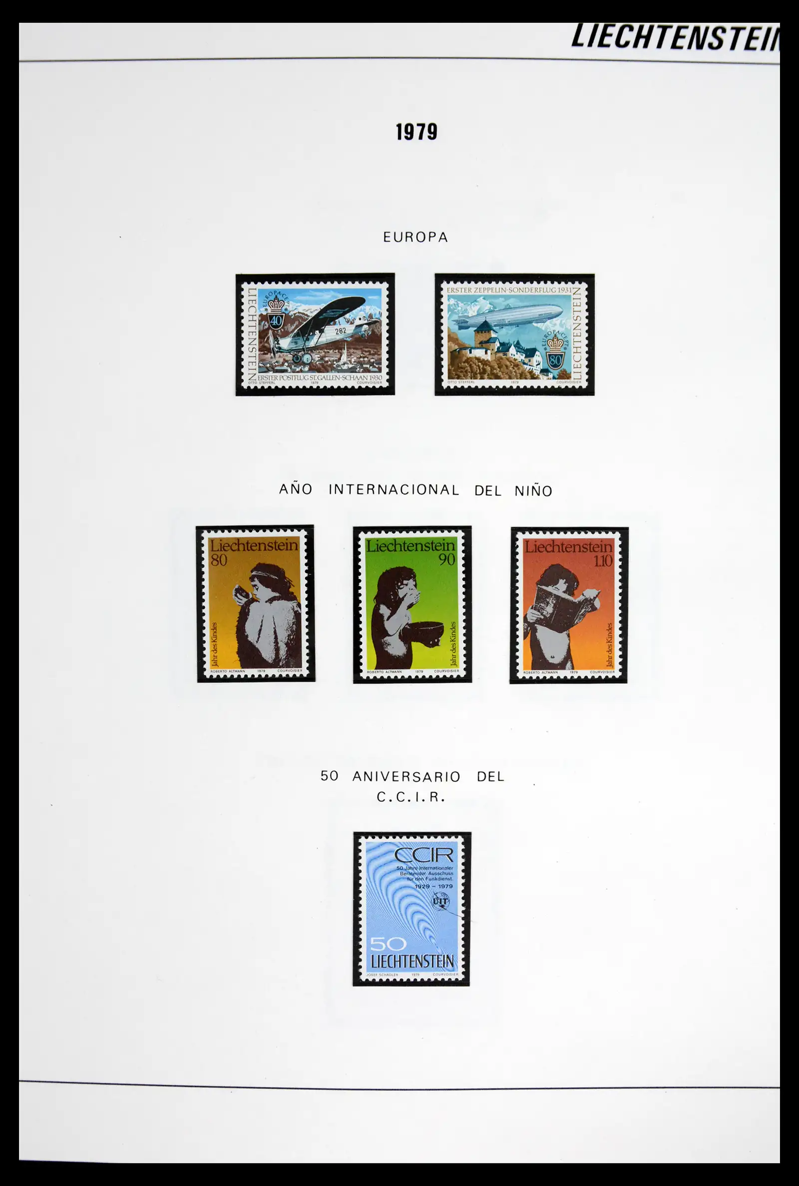 42227 0028 - Stamp collection 42227 Liechtenstein1970-2010.