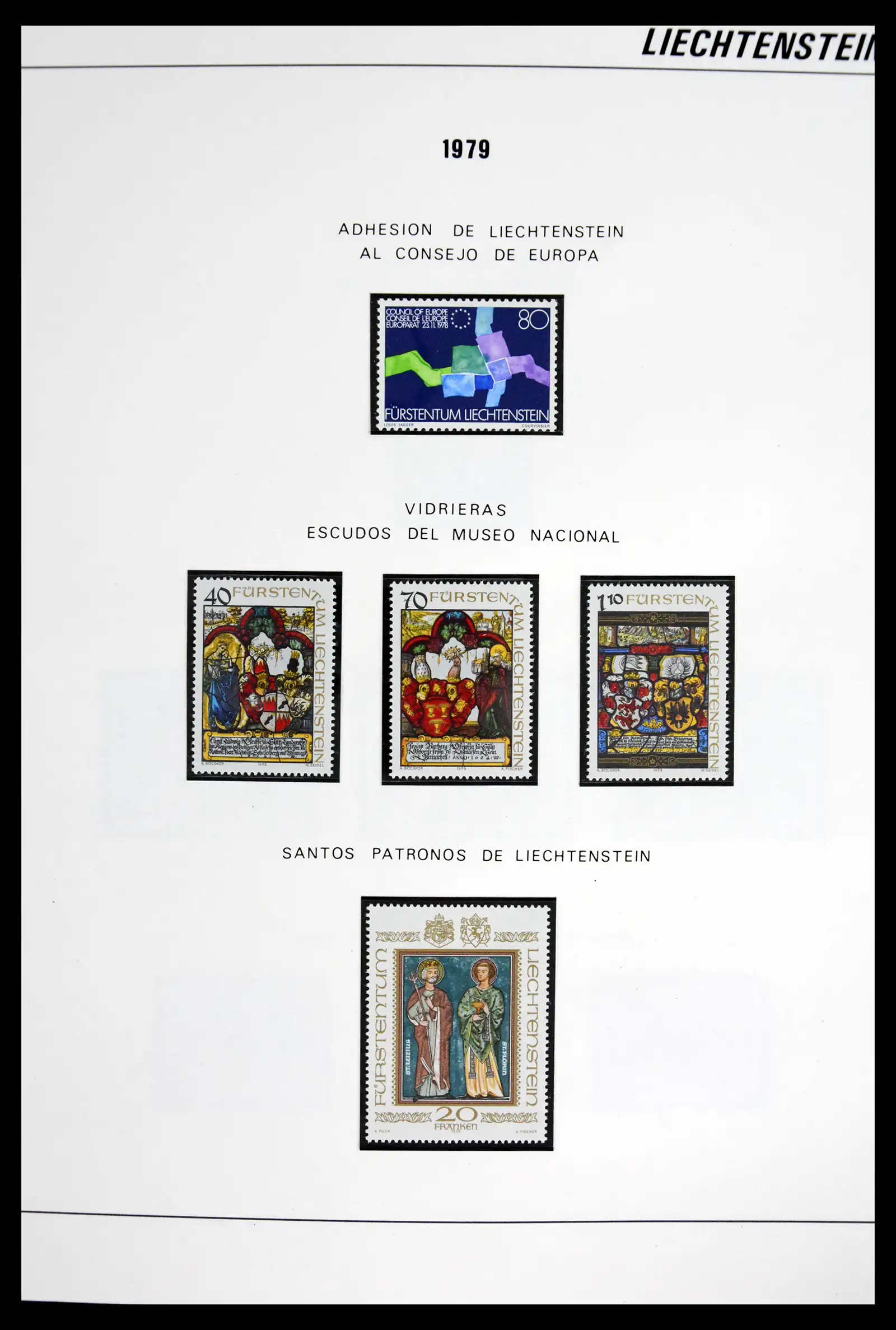 42227 0029 - Stamp collection 42227 Liechtenstein1970-2010.