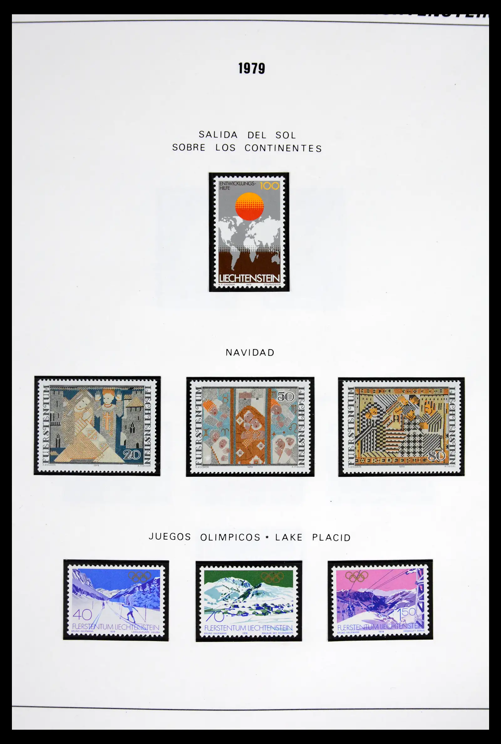 42227 0030 - Stamp collection 42227 Liechtenstein1970-2010.