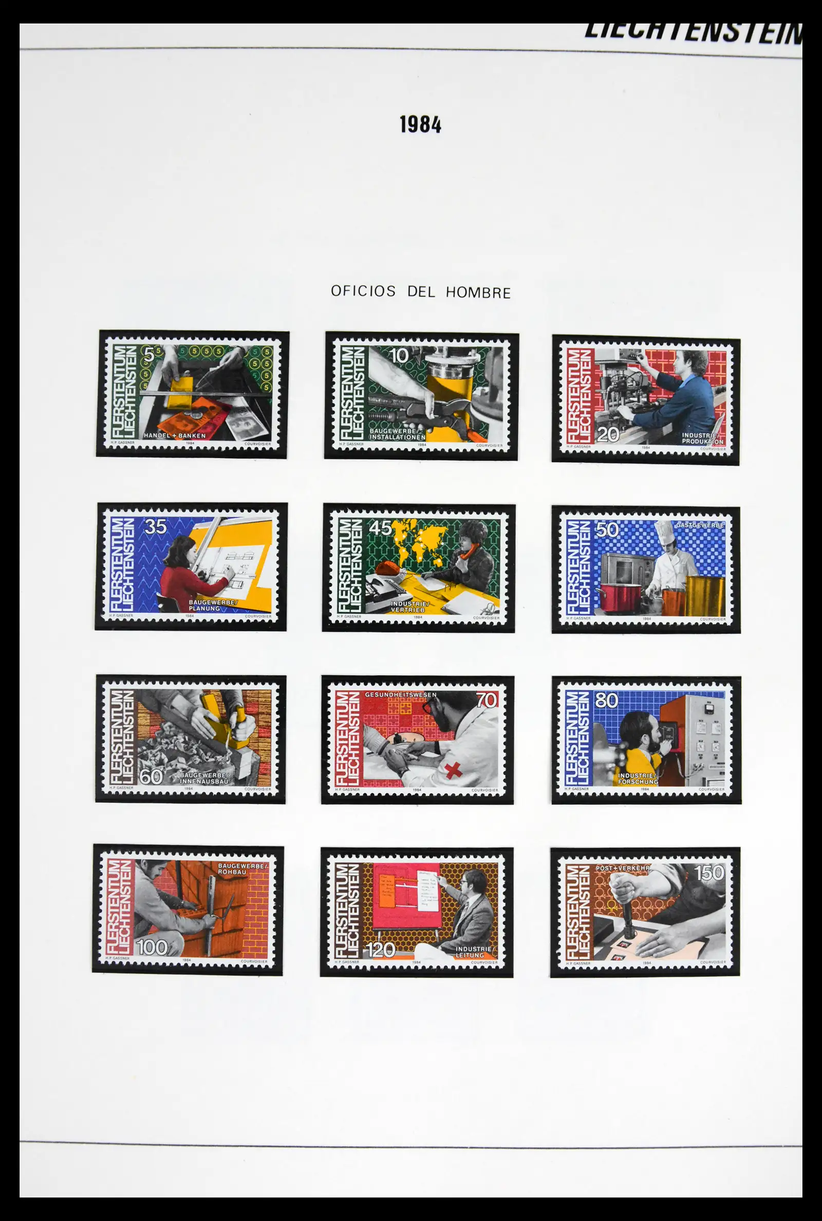 42227 0045 - Stamp collection 42227 Liechtenstein1970-2010.