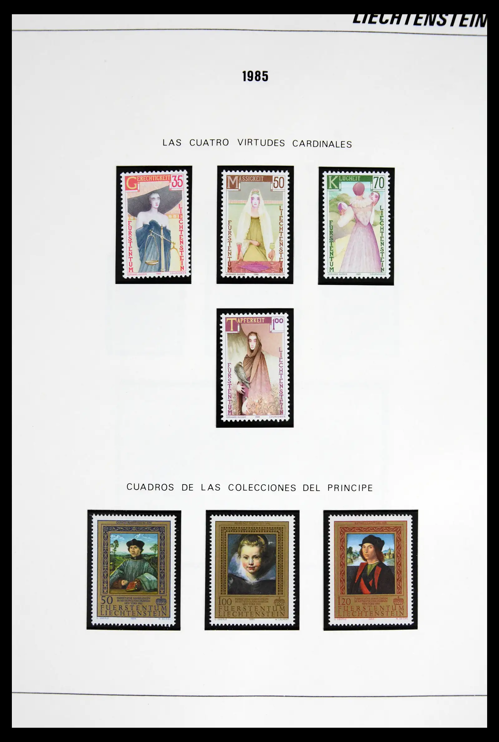 42227 0048 - Stamp collection 42227 Liechtenstein1970-2010.