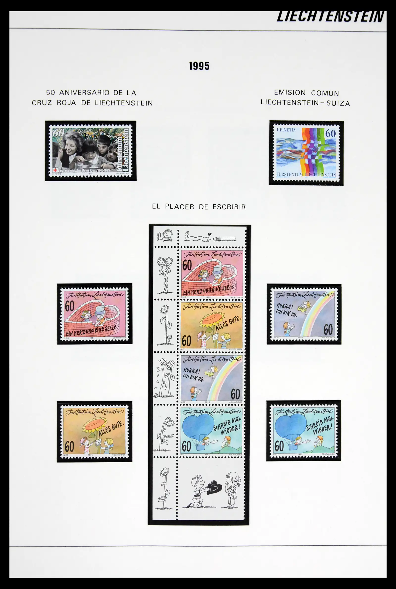 42227 0080 - Stamp collection 42227 Liechtenstein1970-2010.