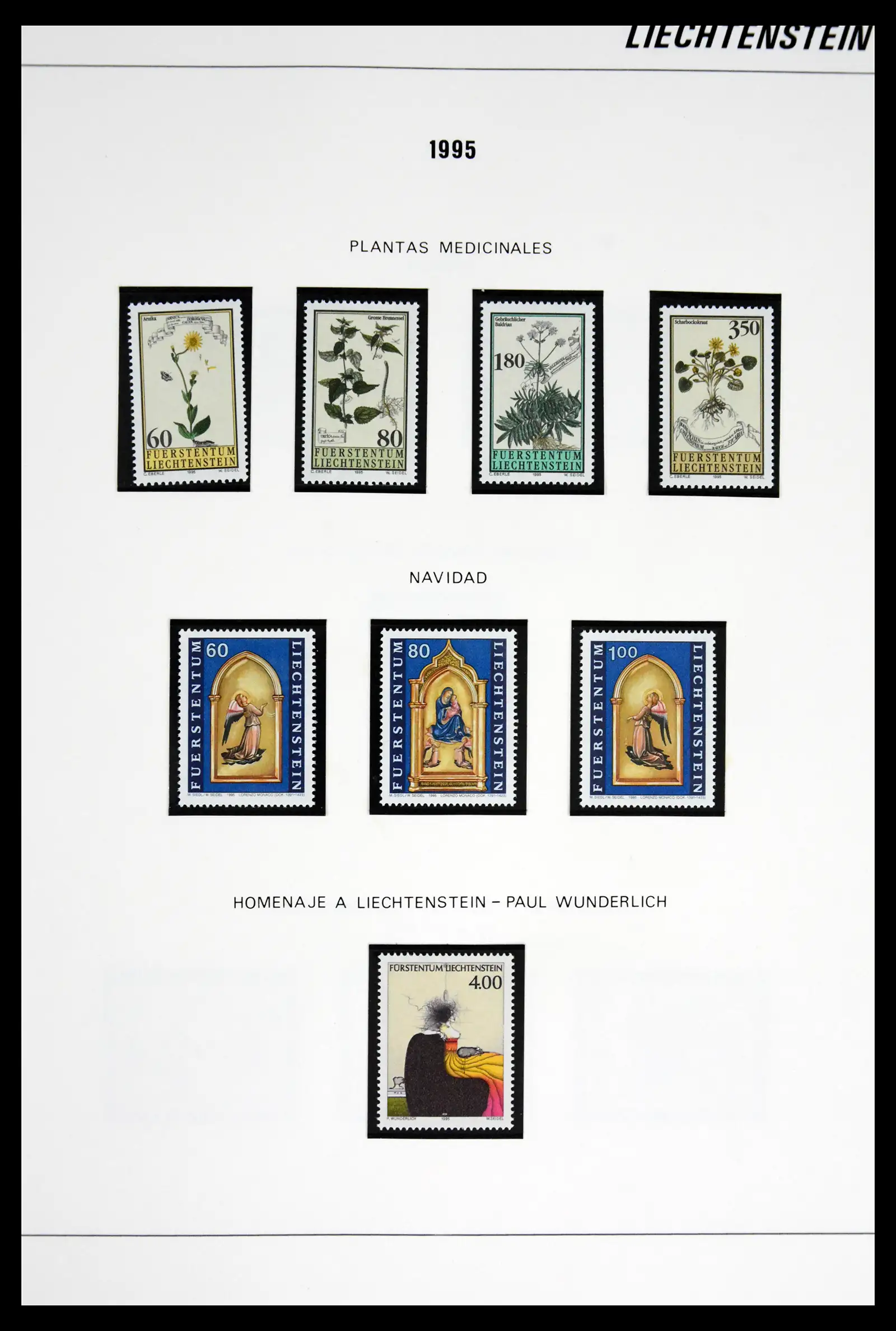 42227 0081 - Stamp collection 42227 Liechtenstein1970-2010.