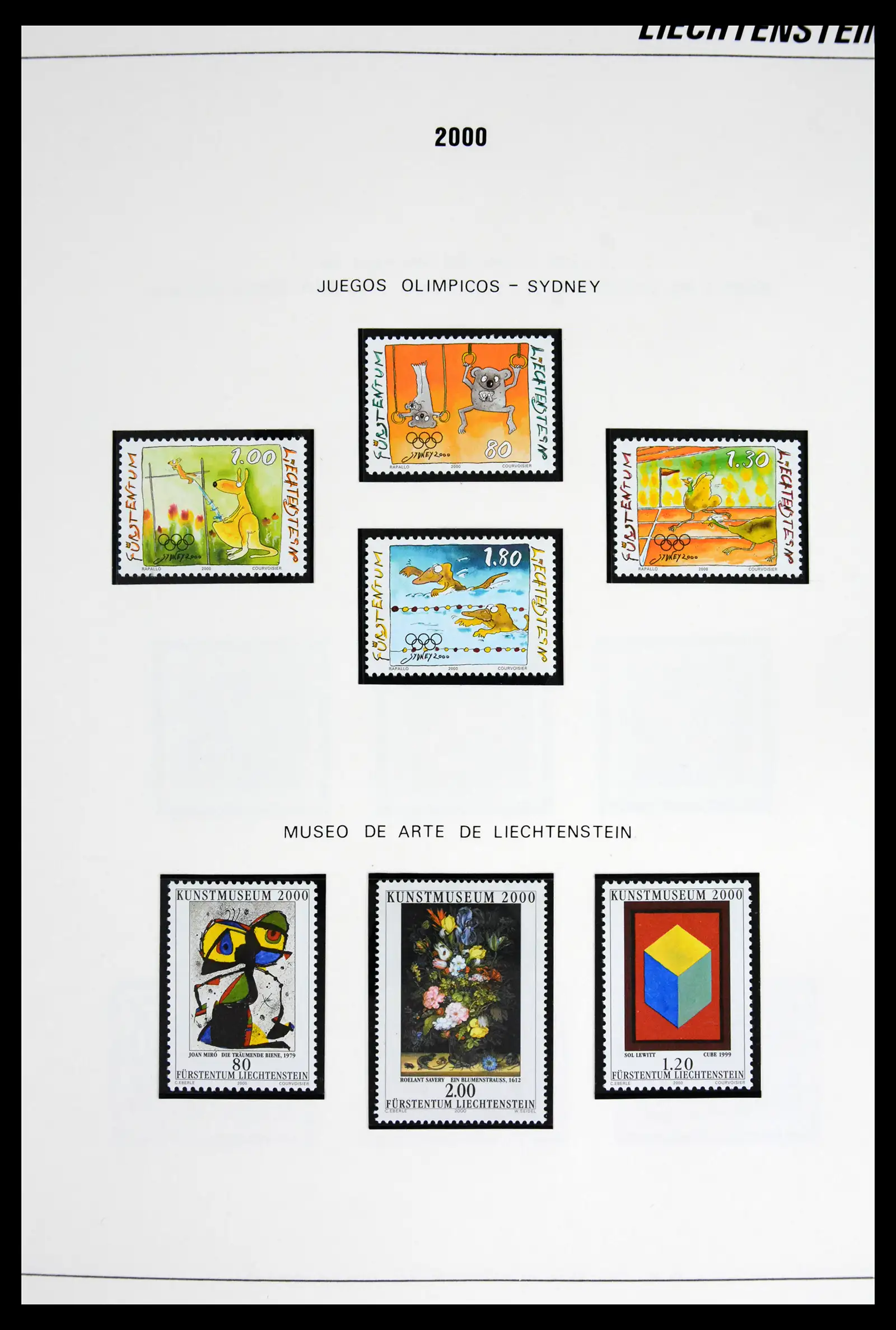 42227 0099 - Stamp collection 42227 Liechtenstein1970-2010.