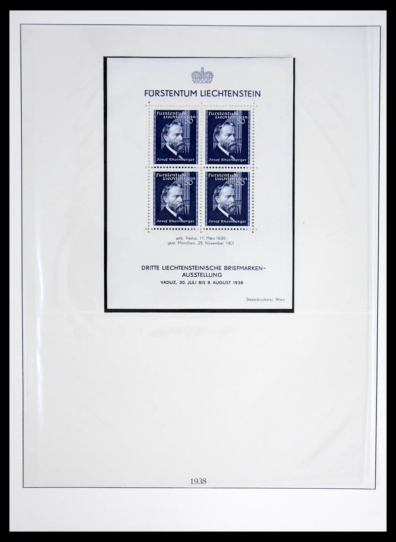 42228 0015 - Postzegelverzameling 42228 Liechtenstein 1912-2013.