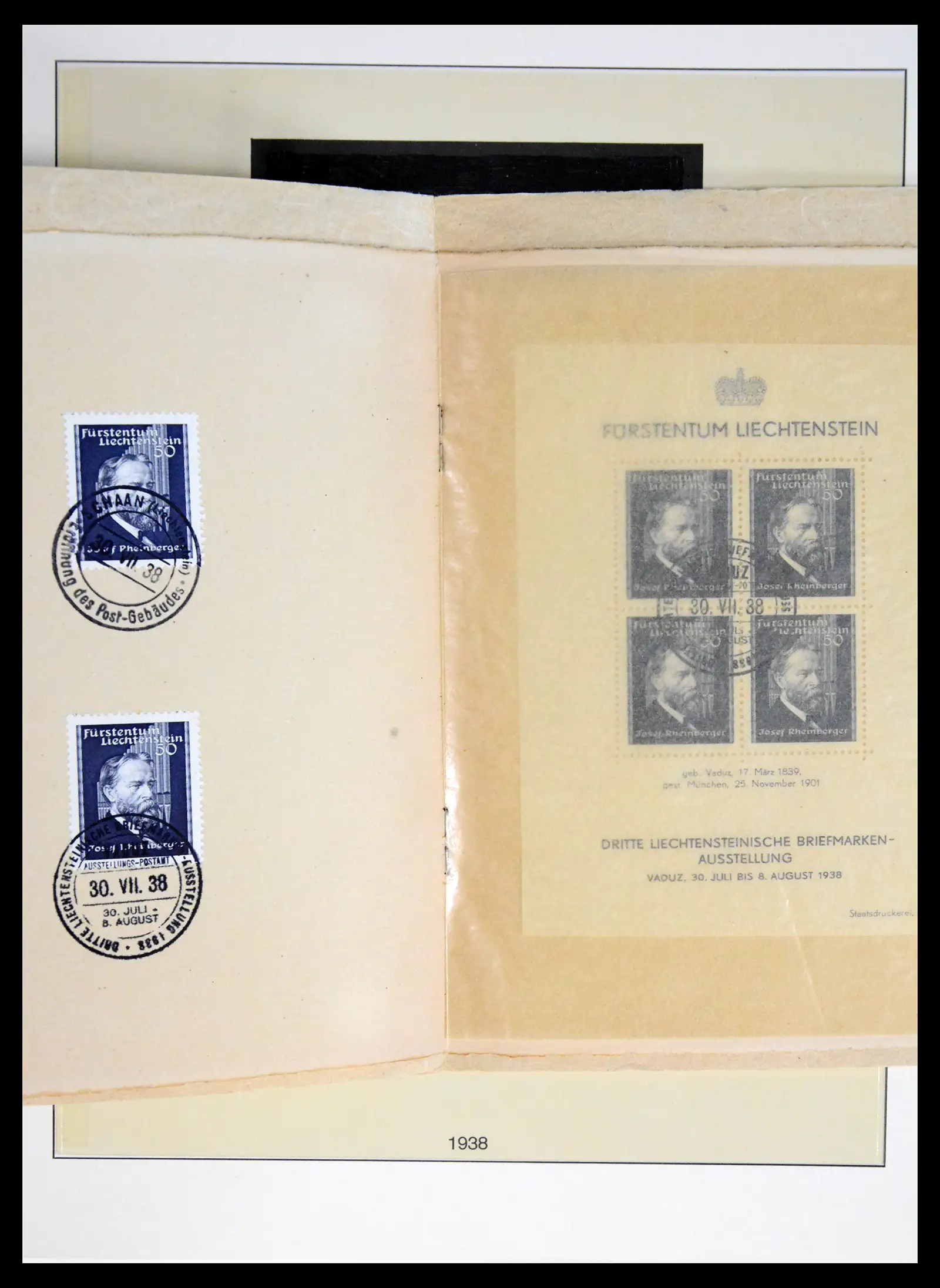 42228 0017 - Postzegelverzameling 42228 Liechtenstein 1912-2013.