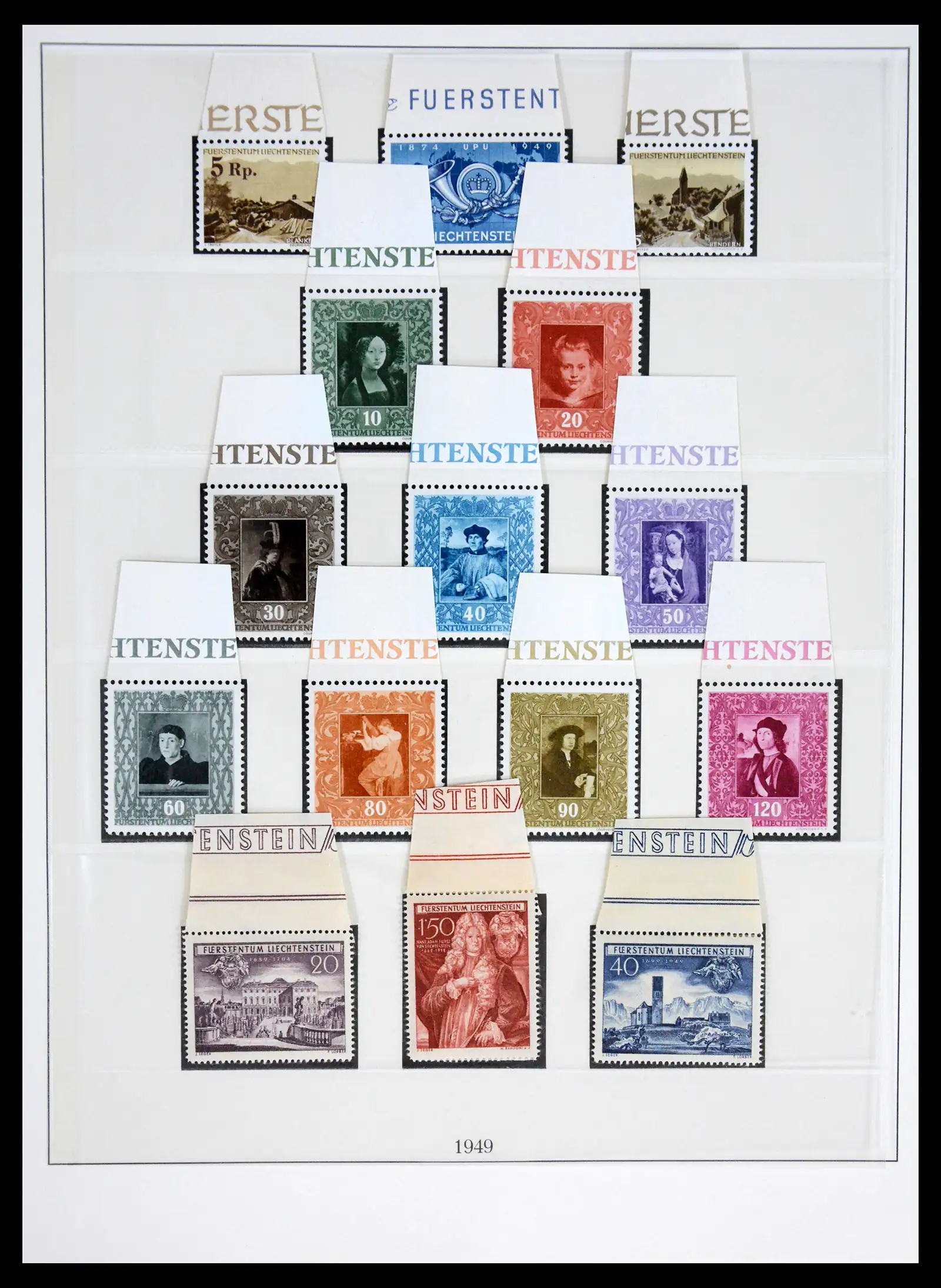 42228 0029 - Postzegelverzameling 42228 Liechtenstein 1912-2013.