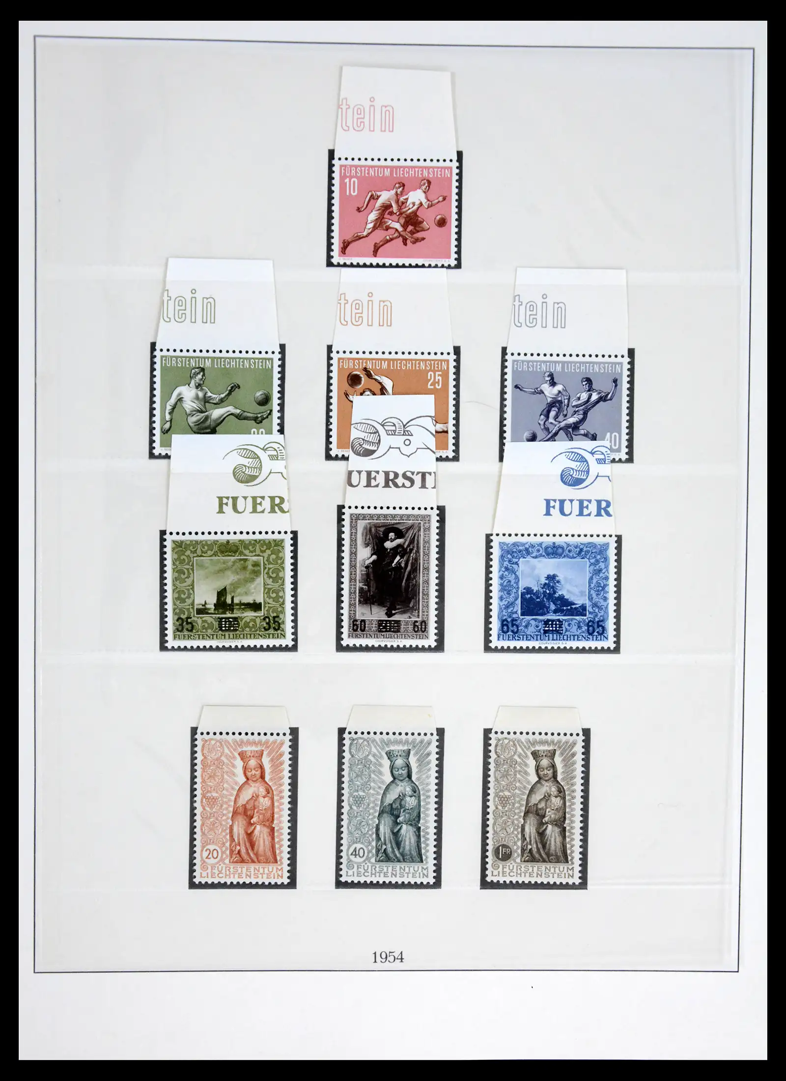 42228 0034 - Postzegelverzameling 42228 Liechtenstein 1912-2013.