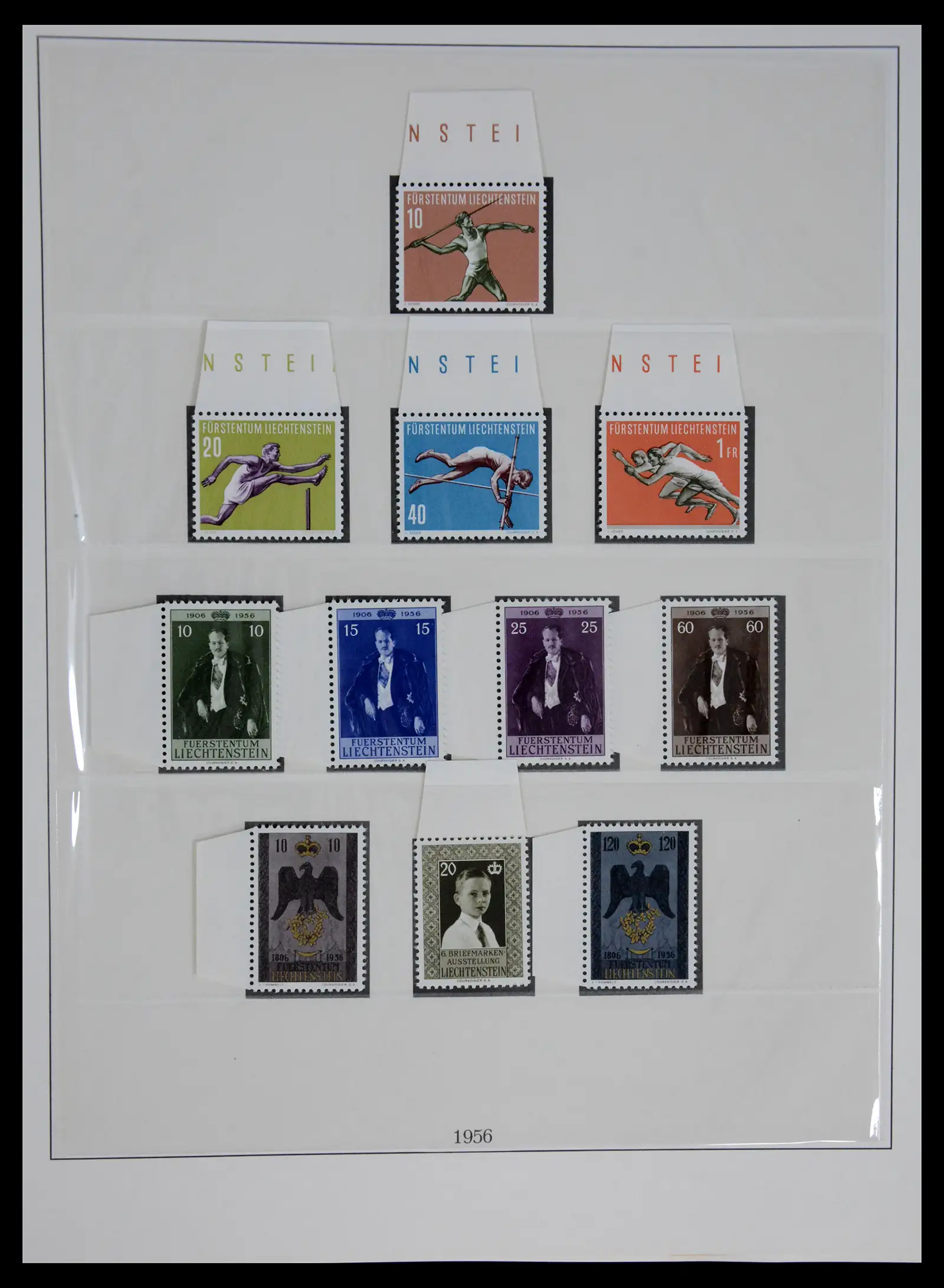 42228 0036 - Postzegelverzameling 42228 Liechtenstein 1912-2013.