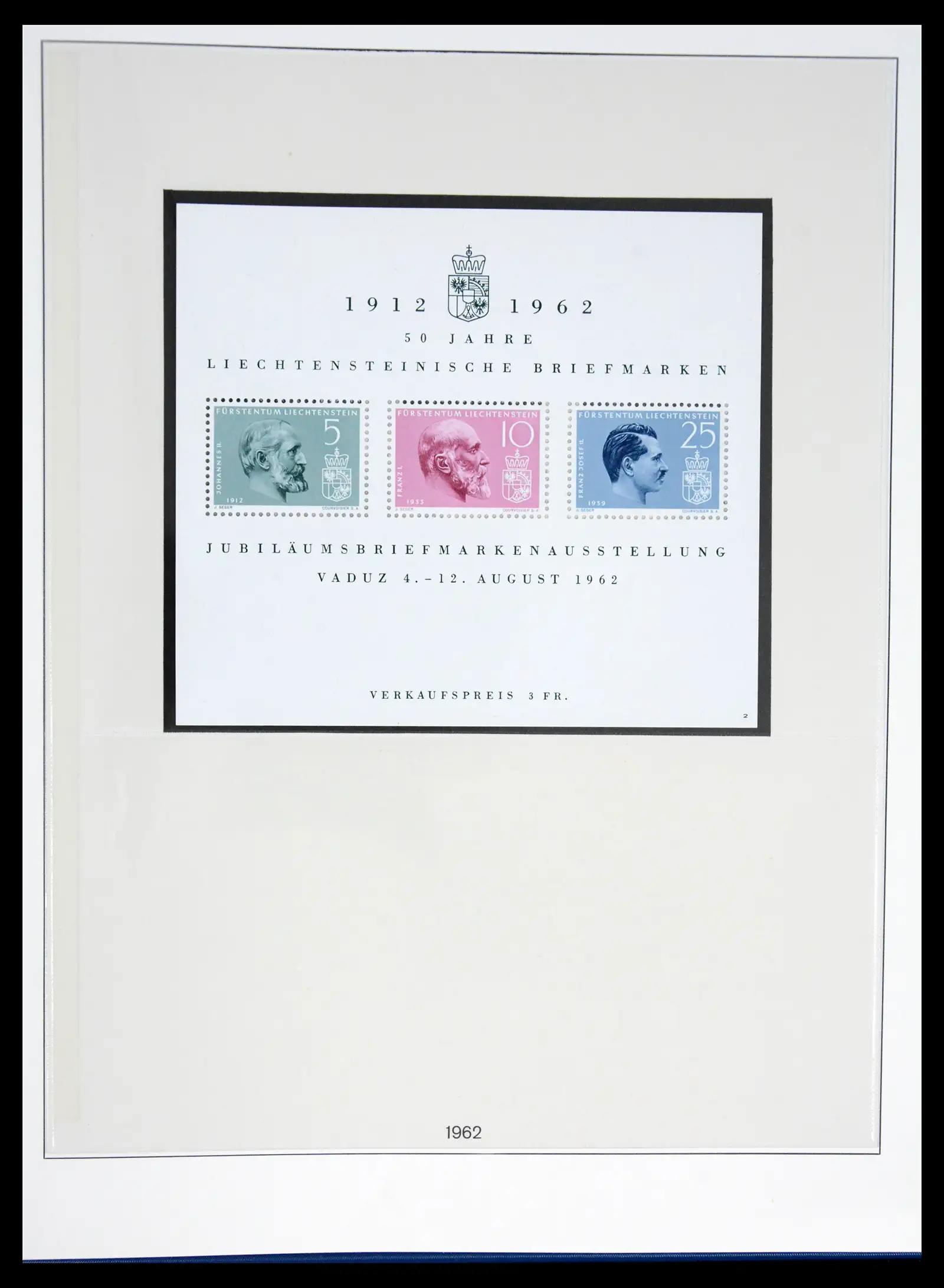 42228 0043 - Postzegelverzameling 42228 Liechtenstein 1912-2013.