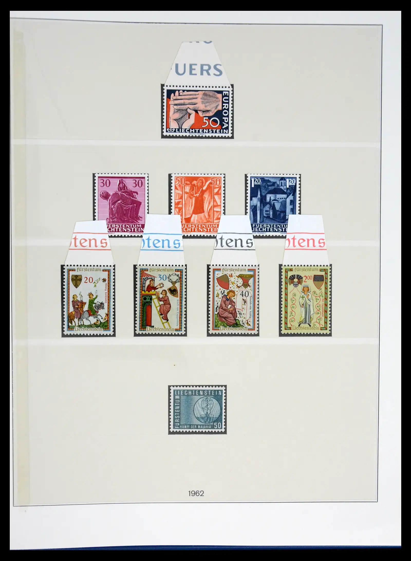 42228 0044 - Postzegelverzameling 42228 Liechtenstein 1912-2013.