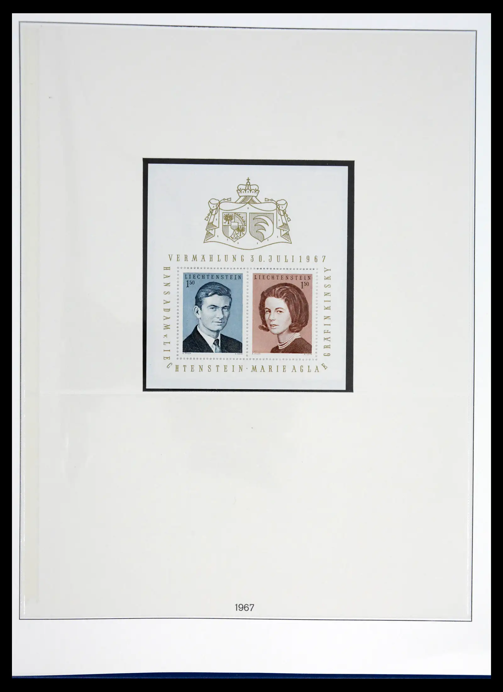 42228 0051 - Postzegelverzameling 42228 Liechtenstein 1912-2013.