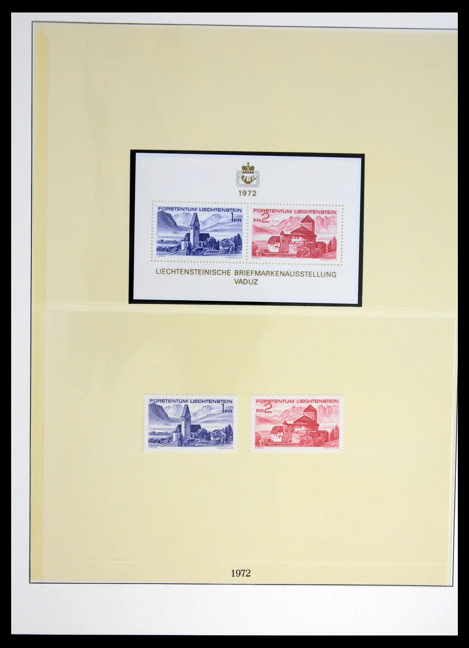 42228 0066 - Postzegelverzameling 42228 Liechtenstein 1912-2013.