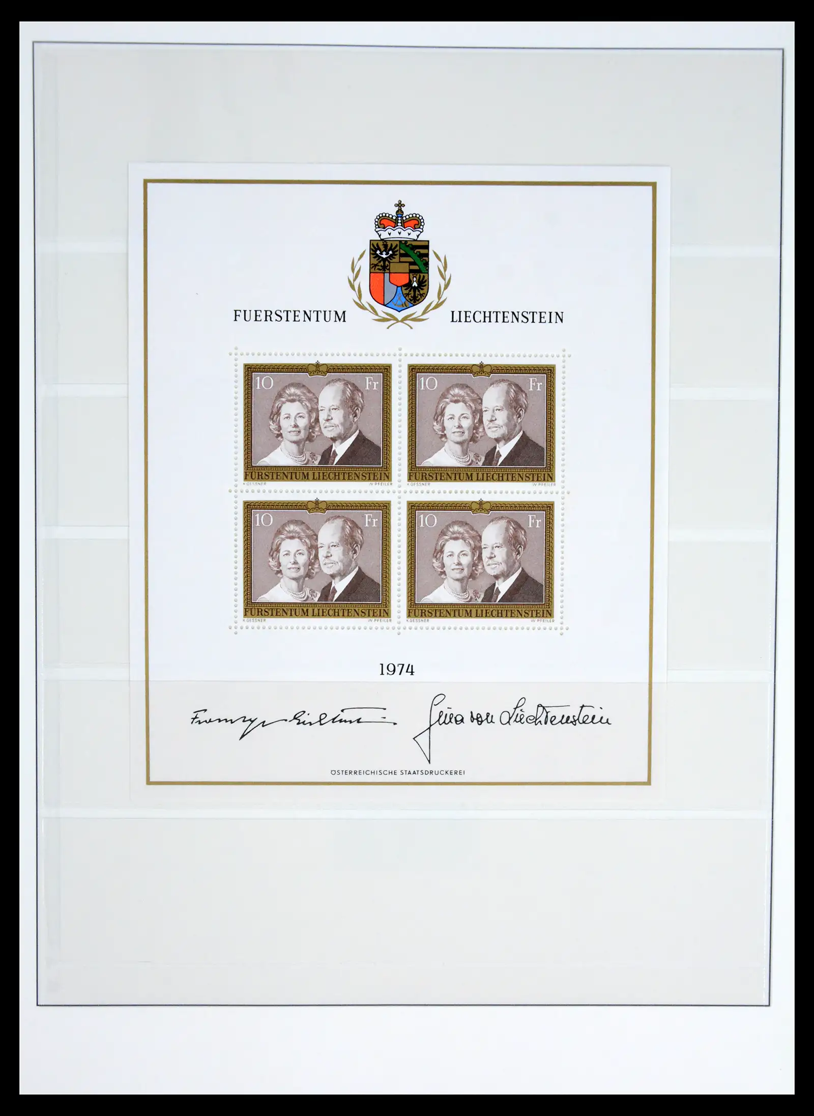 42228 0072 - Postzegelverzameling 42228 Liechtenstein 1912-2013.