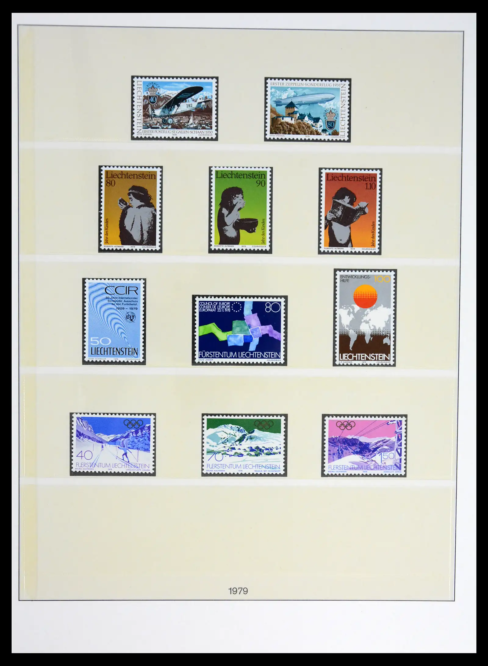 42228 0083 - Postzegelverzameling 42228 Liechtenstein 1912-2013.