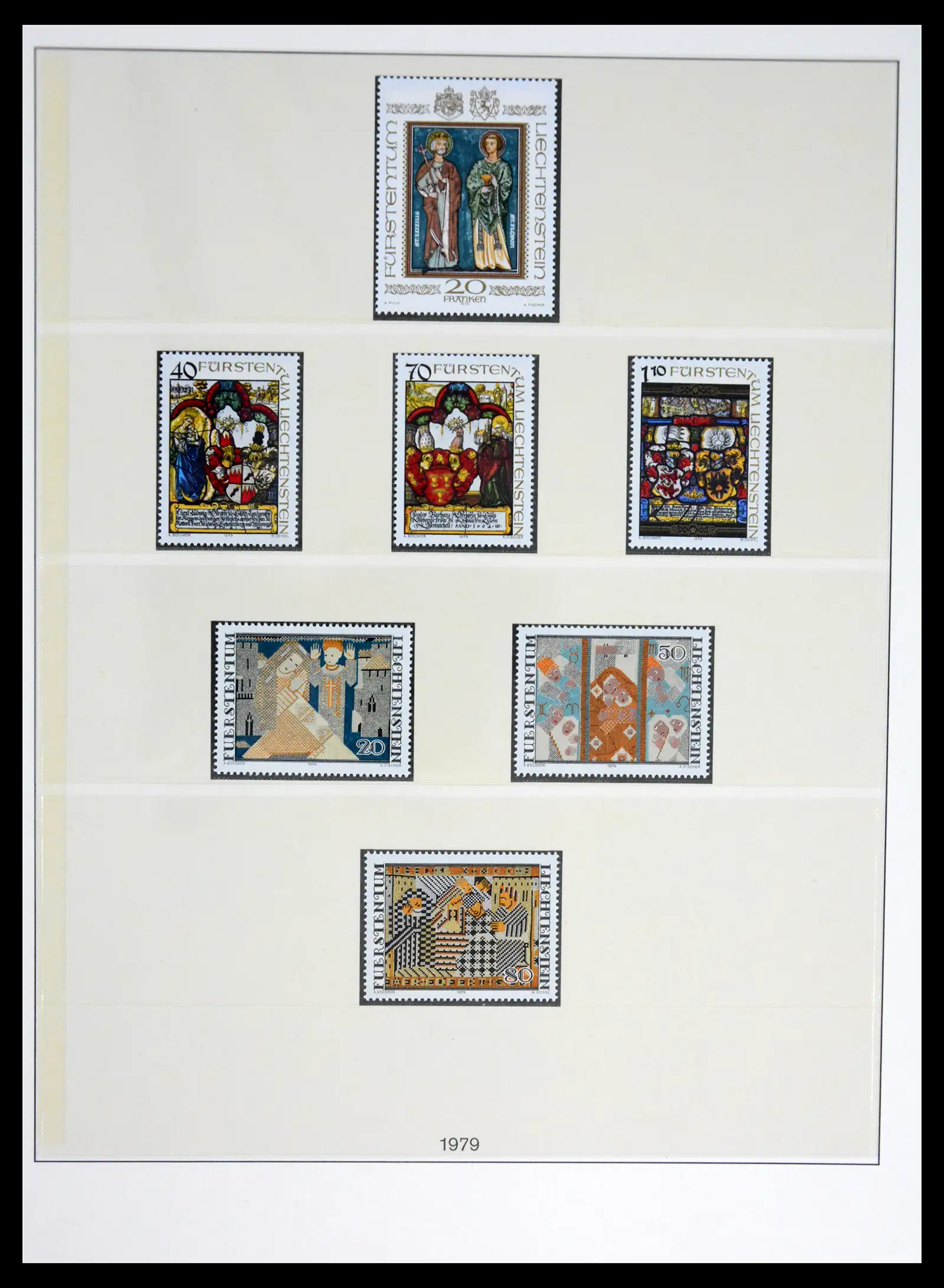 42228 0084 - Postzegelverzameling 42228 Liechtenstein 1912-2013.