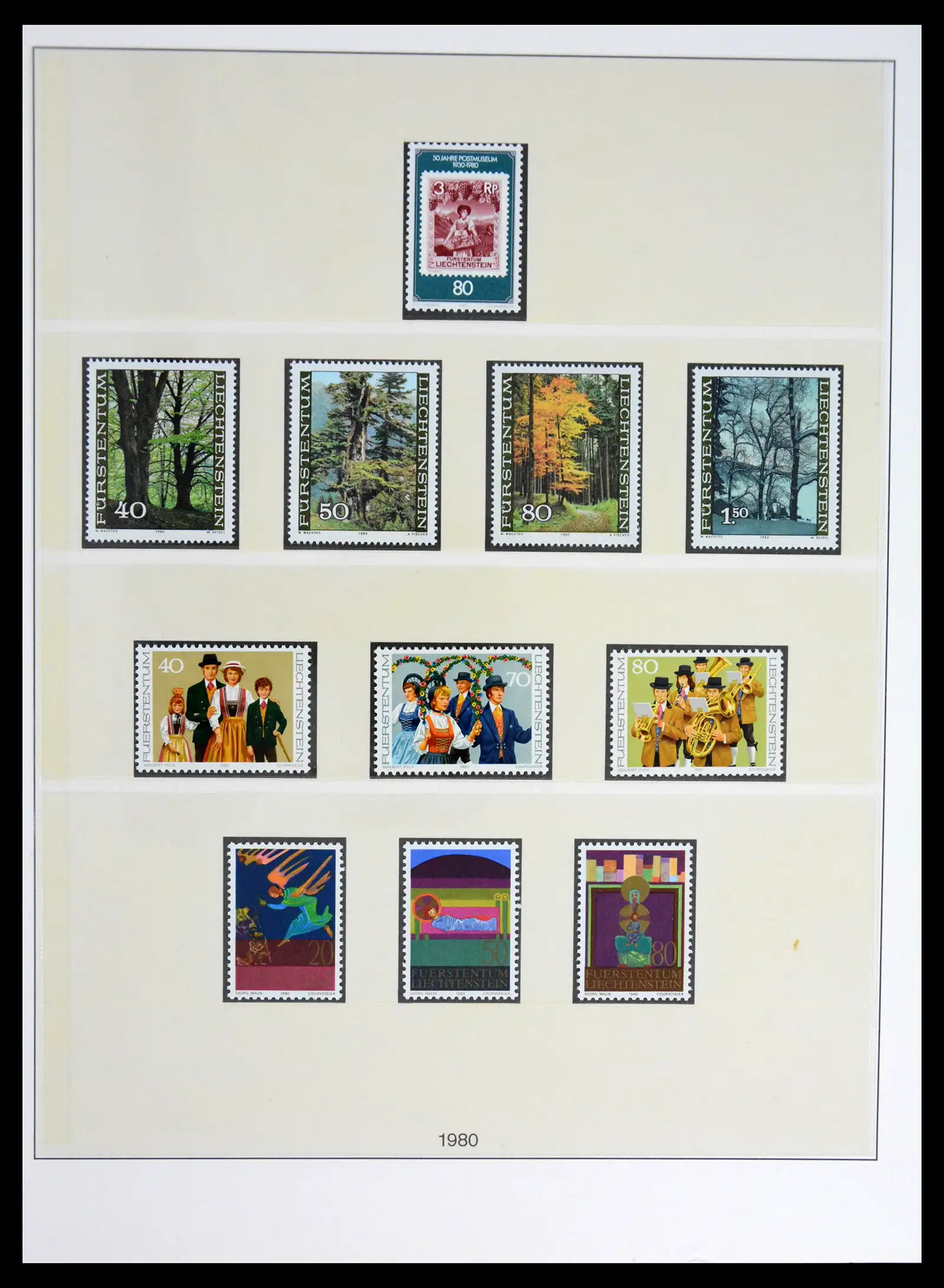 42228 0086 - Postzegelverzameling 42228 Liechtenstein 1912-2013.