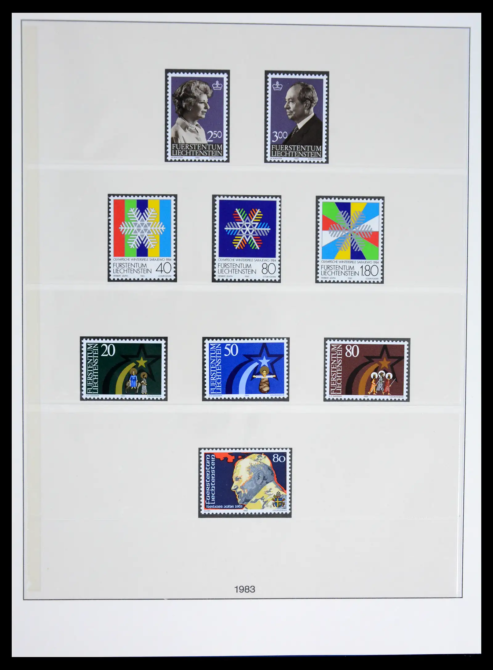 42228 0093 - Postzegelverzameling 42228 Liechtenstein 1912-2013.