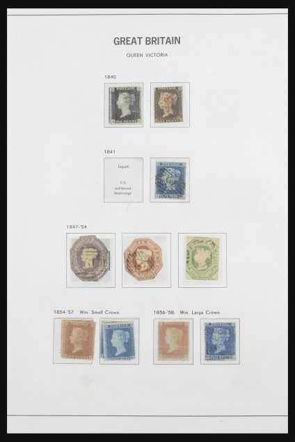 25003 Engeland 1840-2009. - Afbeelding 1