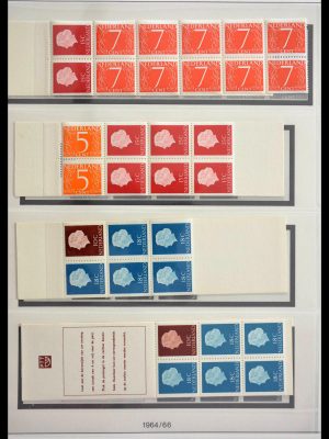 13085 Nederland postzegelboekjes 1964-1990.
