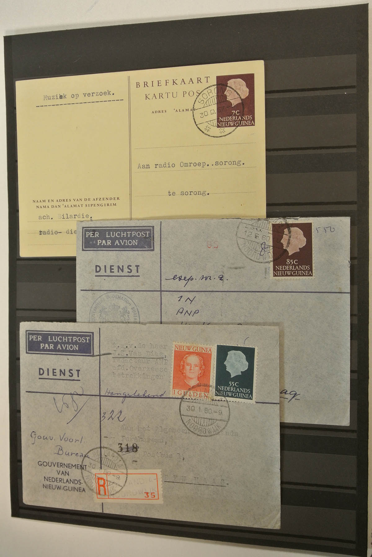 21690 Nederlands Nieuw Guinea brieven (09-05-2020 - reserveren!!!).