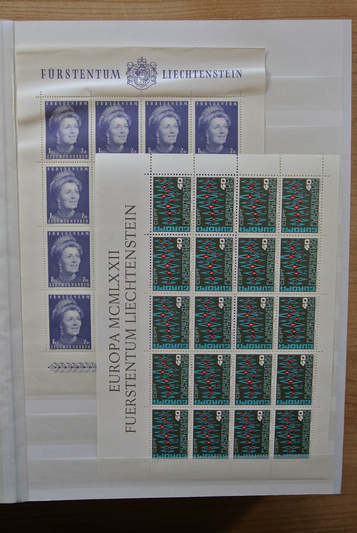 22294 Liechtenstein 1970-1982.