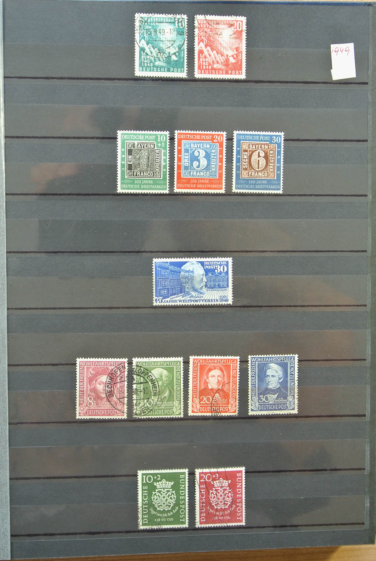 Postzegelverzameling 22766 Bundespost 1949-2013. 22766 Bundespost 1949-2013. - Afbeelding 1