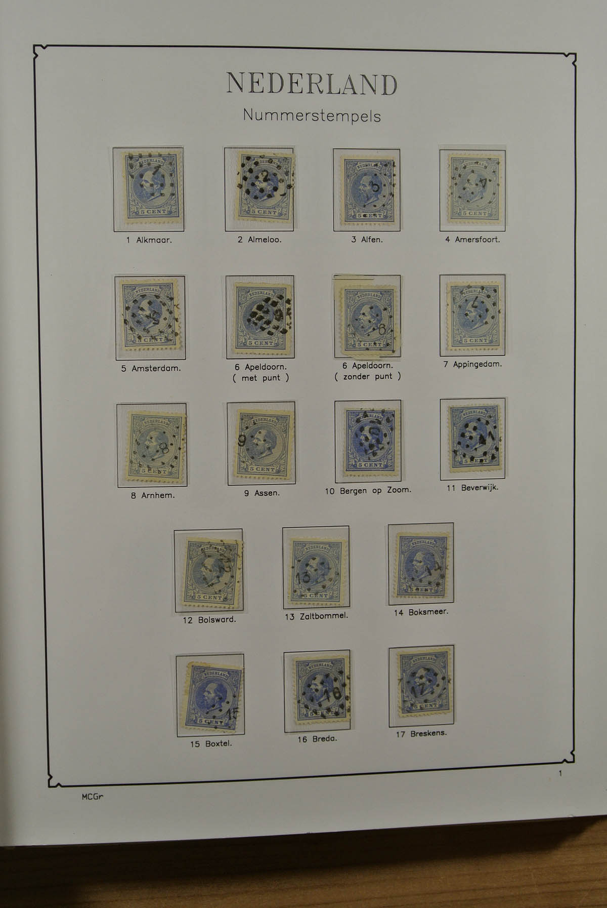 23277 Nederland stempels.